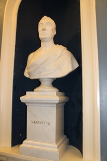 Bust of Lafayette in the  Senate Chamber