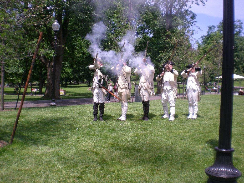 Musketry Display, 2012 MA Lafayette Day.