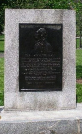 Lafayette Monument, 2012 MA Lafayette Day.