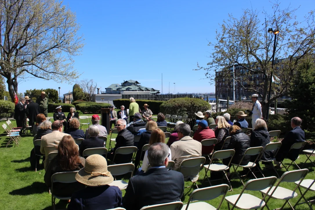 Program at Hancock's (now Lewis) Wharf May 2, 2015