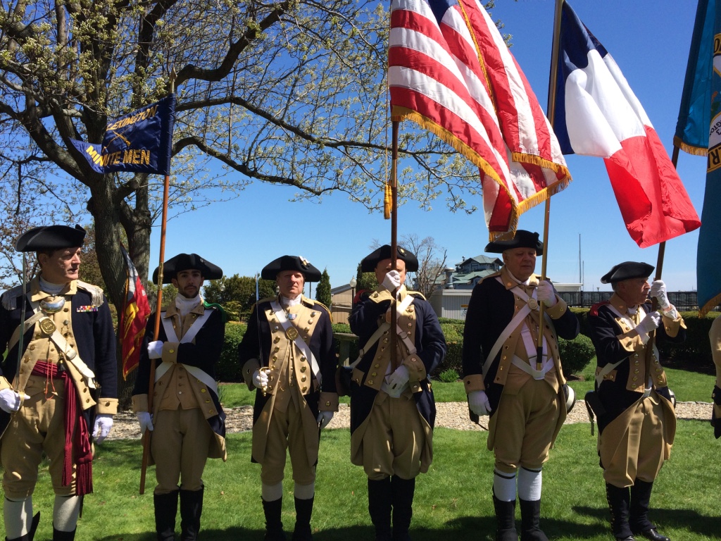 Lexington Minutemen, Photo courtesy of Friends of Hermione-Lafayette in America, Inc.