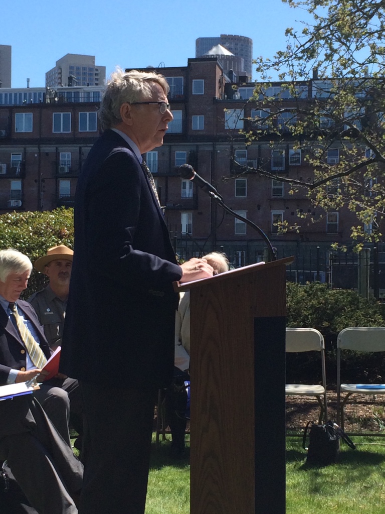 MLS President, Alan Hoffman, Photo Courtesy of Friends of Hermione-Lafayette in America, Inc.