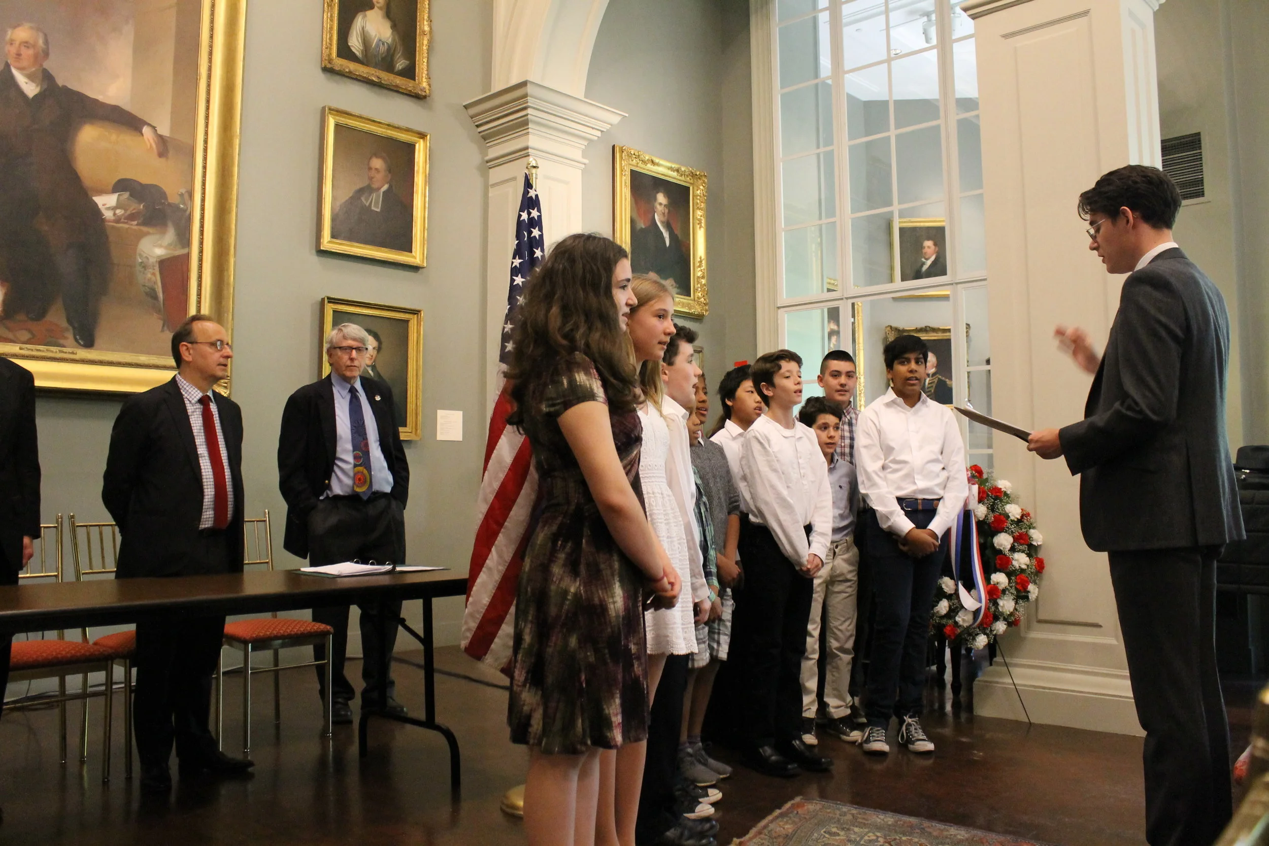 The International School of Boston chorus, courtesy of L. Willis.