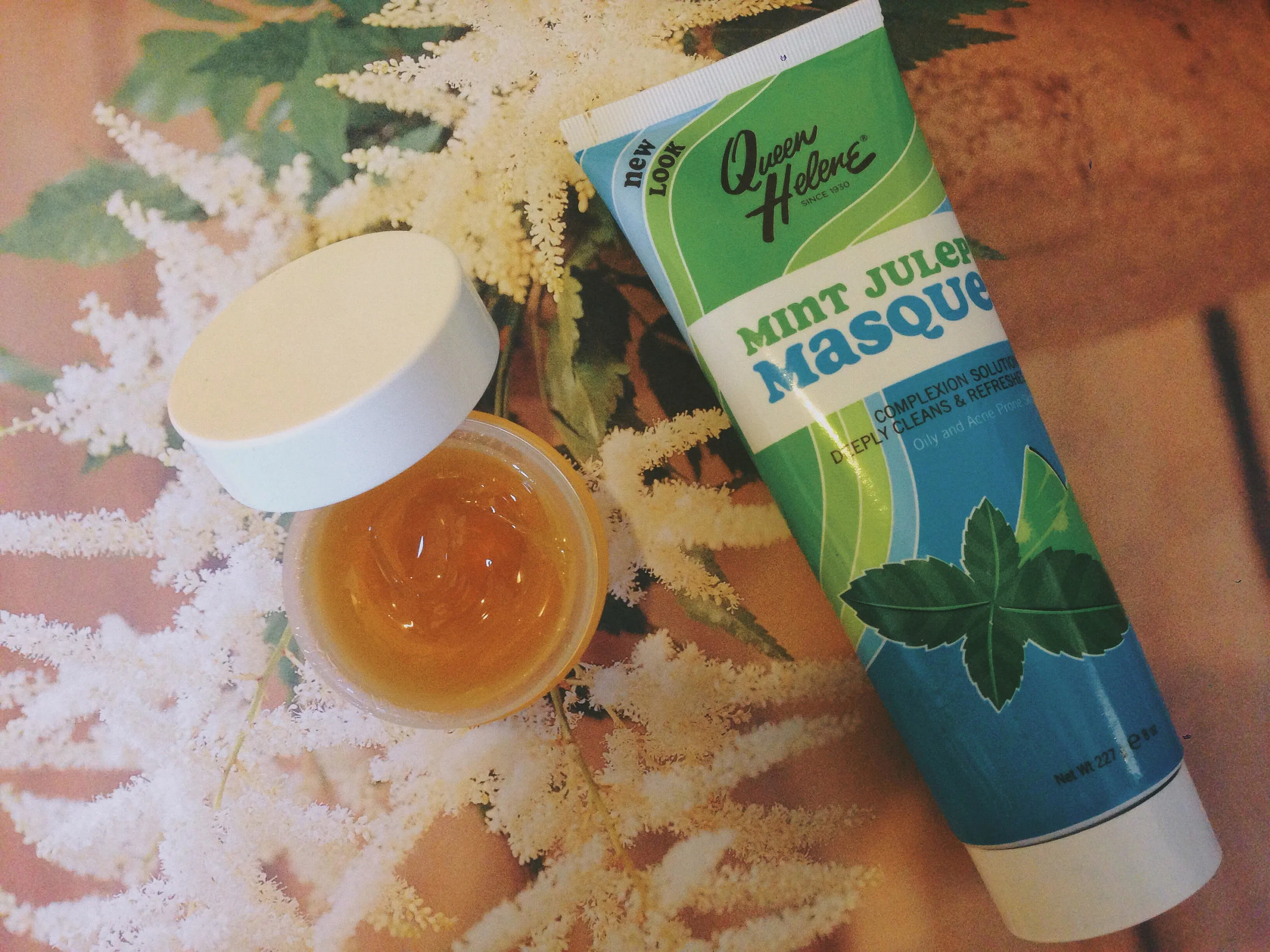 From left to right: Nuxe Vitamin-Rich Detox Mask, Queen Helen Mint Julep Masque