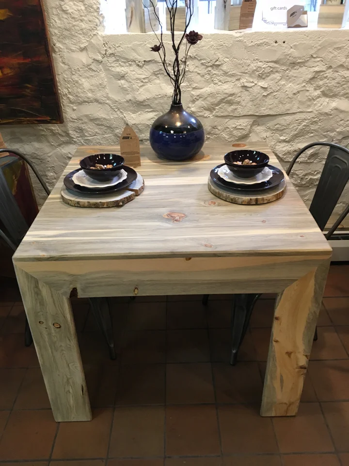 Beetle Kill Blue Stain Pine Classic Kitchen Table