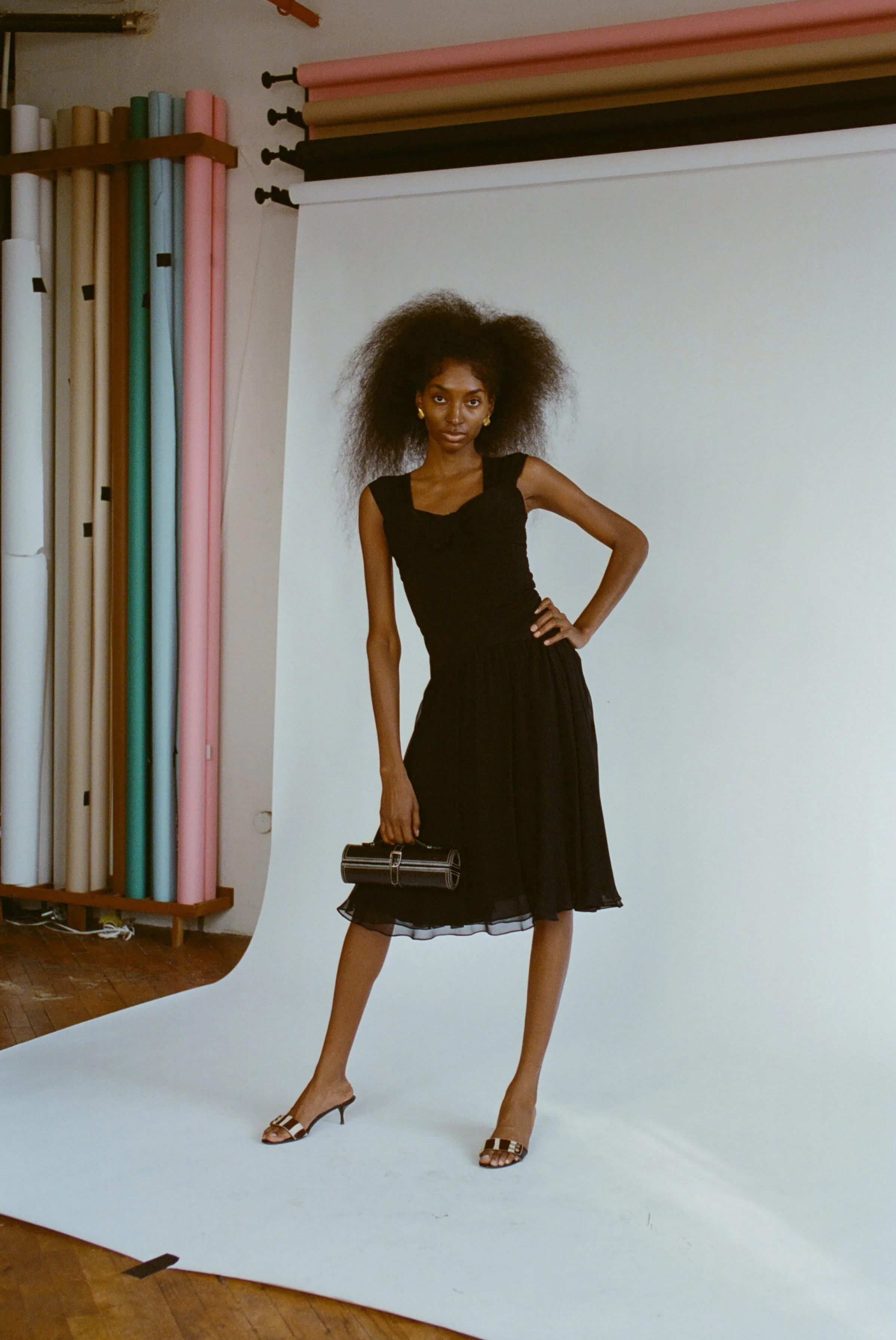 Vintage Black Vera Wang Dress