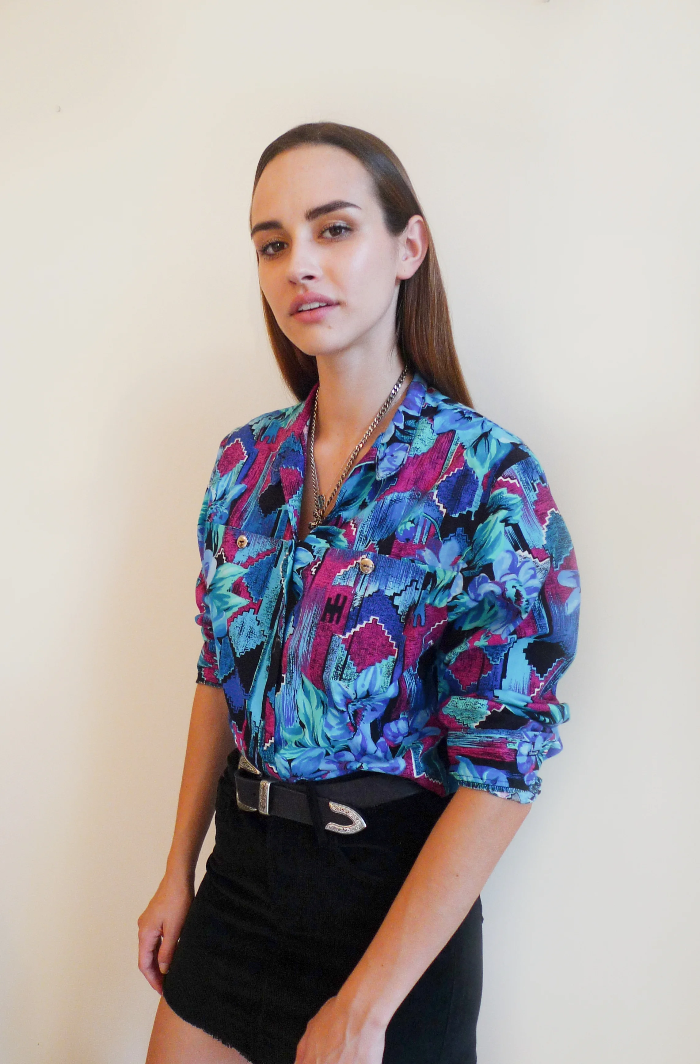 Vintage Western Button Up