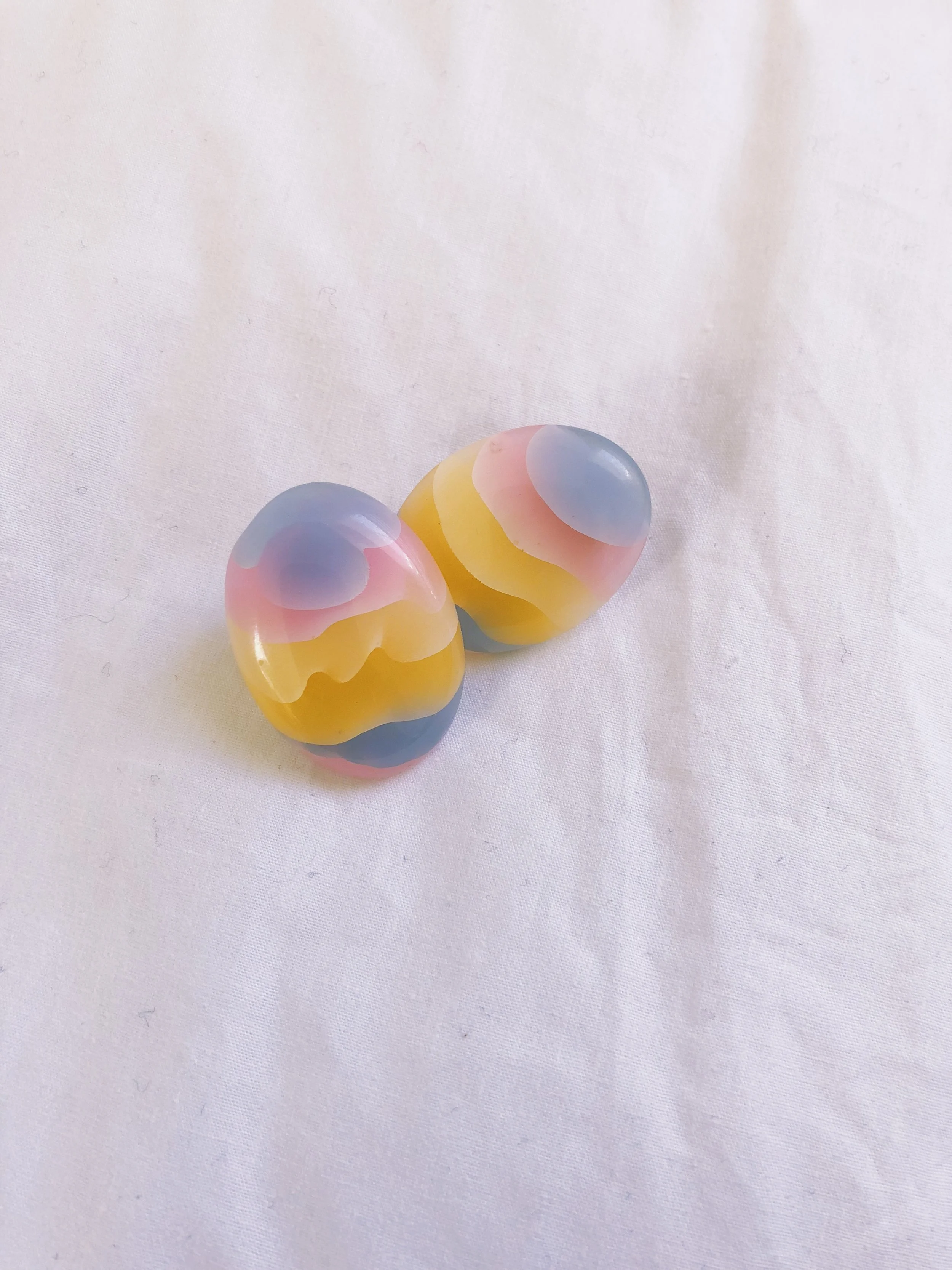 Vintage Multicolored Earrings