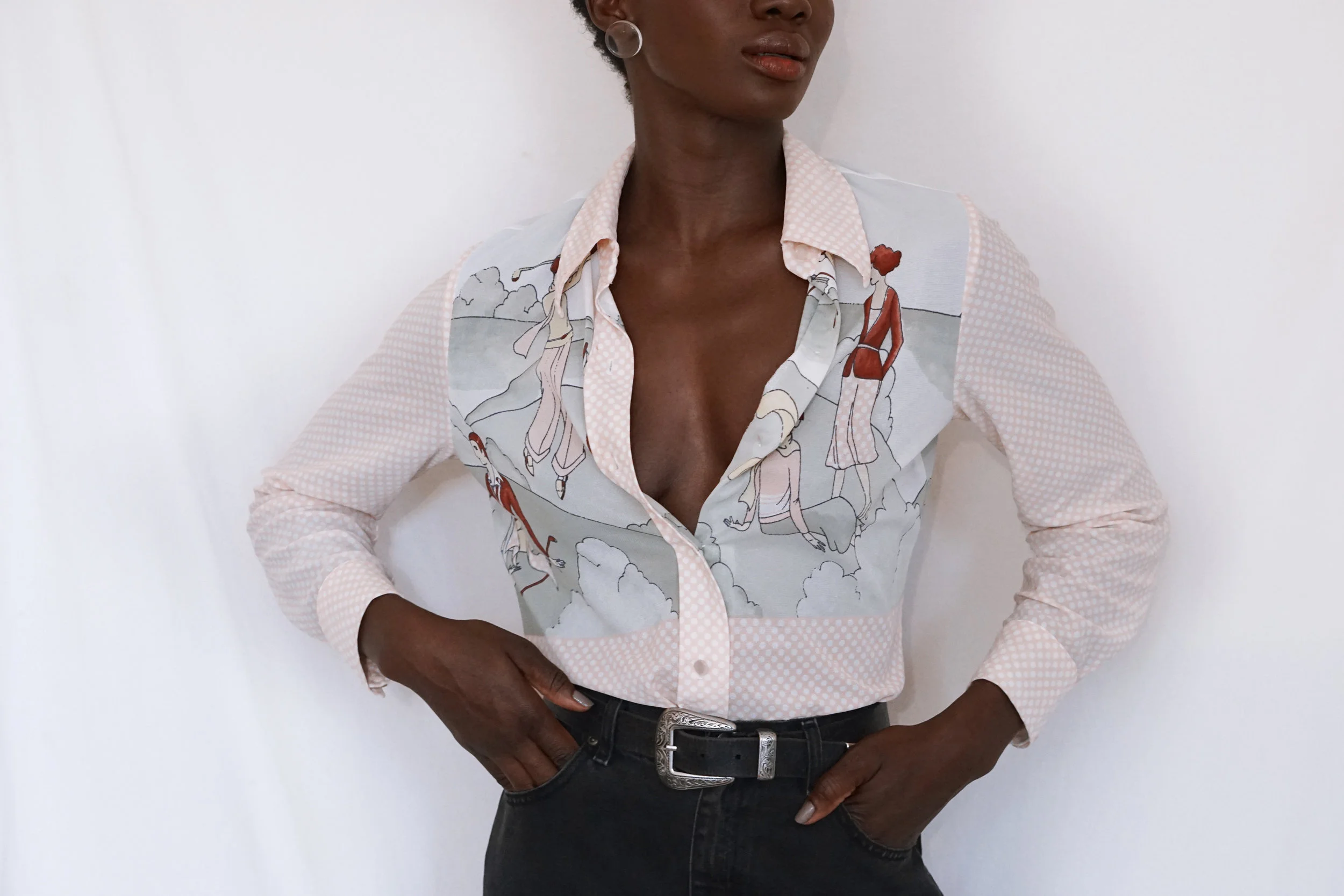 Vintage 1970's Blouse