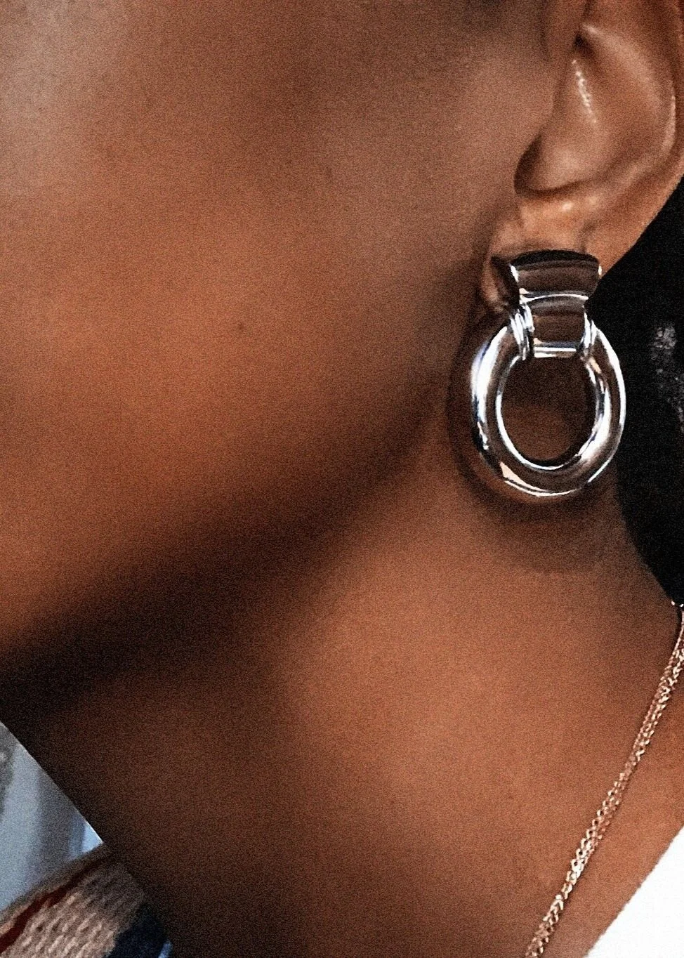 Vintage Givenchy Door Knocker Earrings