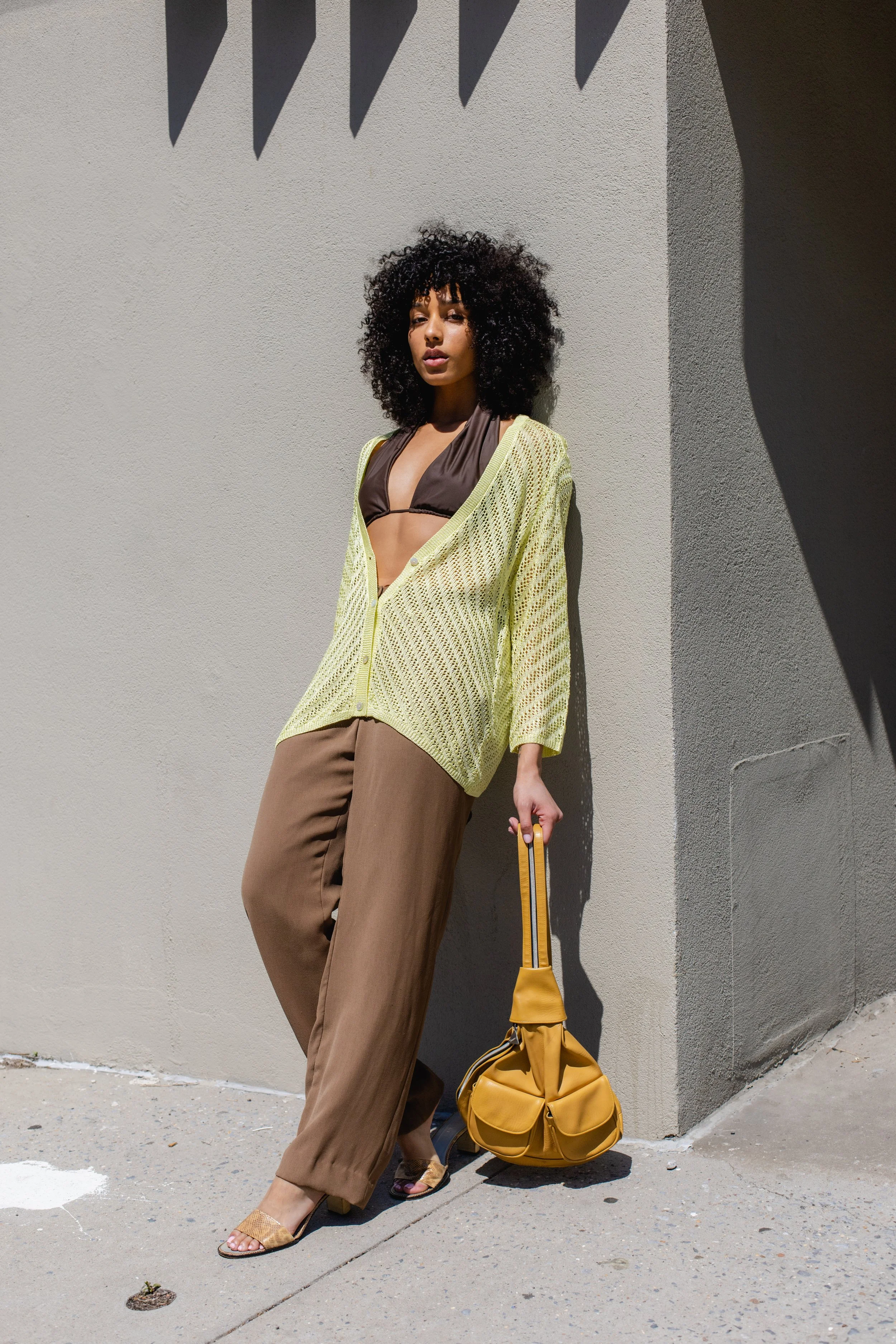 Vintage Sunny Tan Leather Backpack