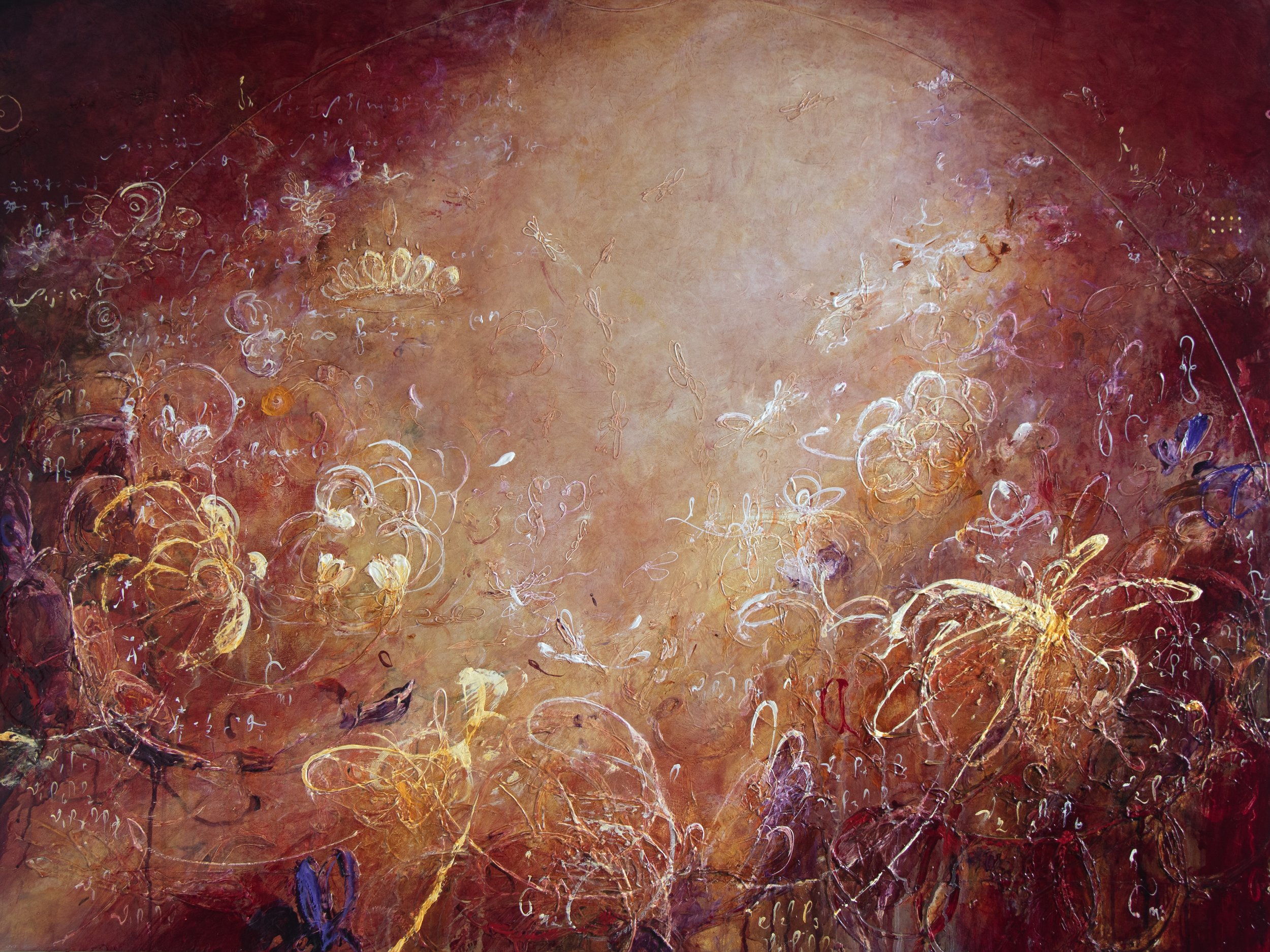 Benediction Of Orbits, Acrylic On Canvas 36x48%22.jpg