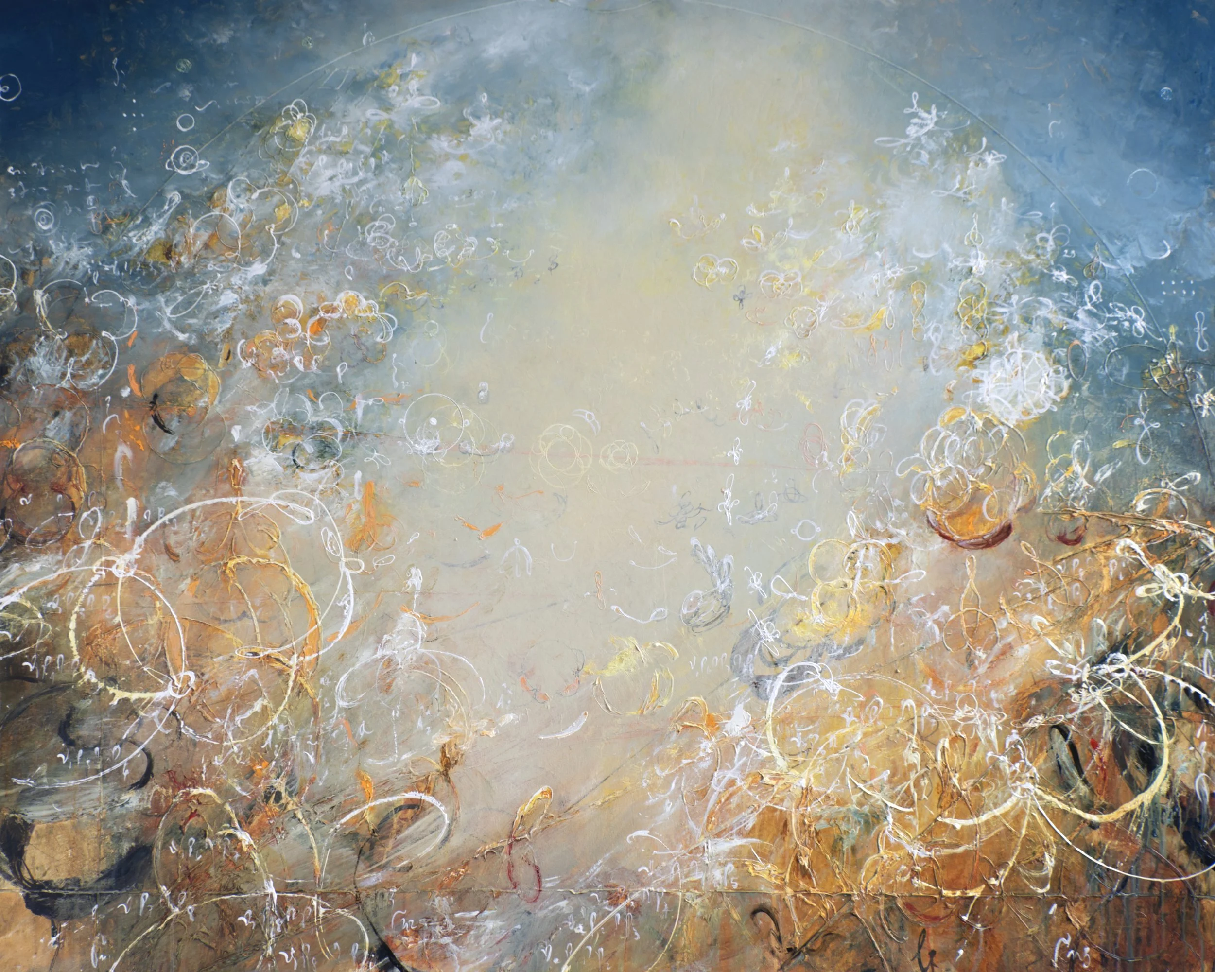 Flowers Of Copernicus, Acrylic On Canvas 48x60%22.jpg