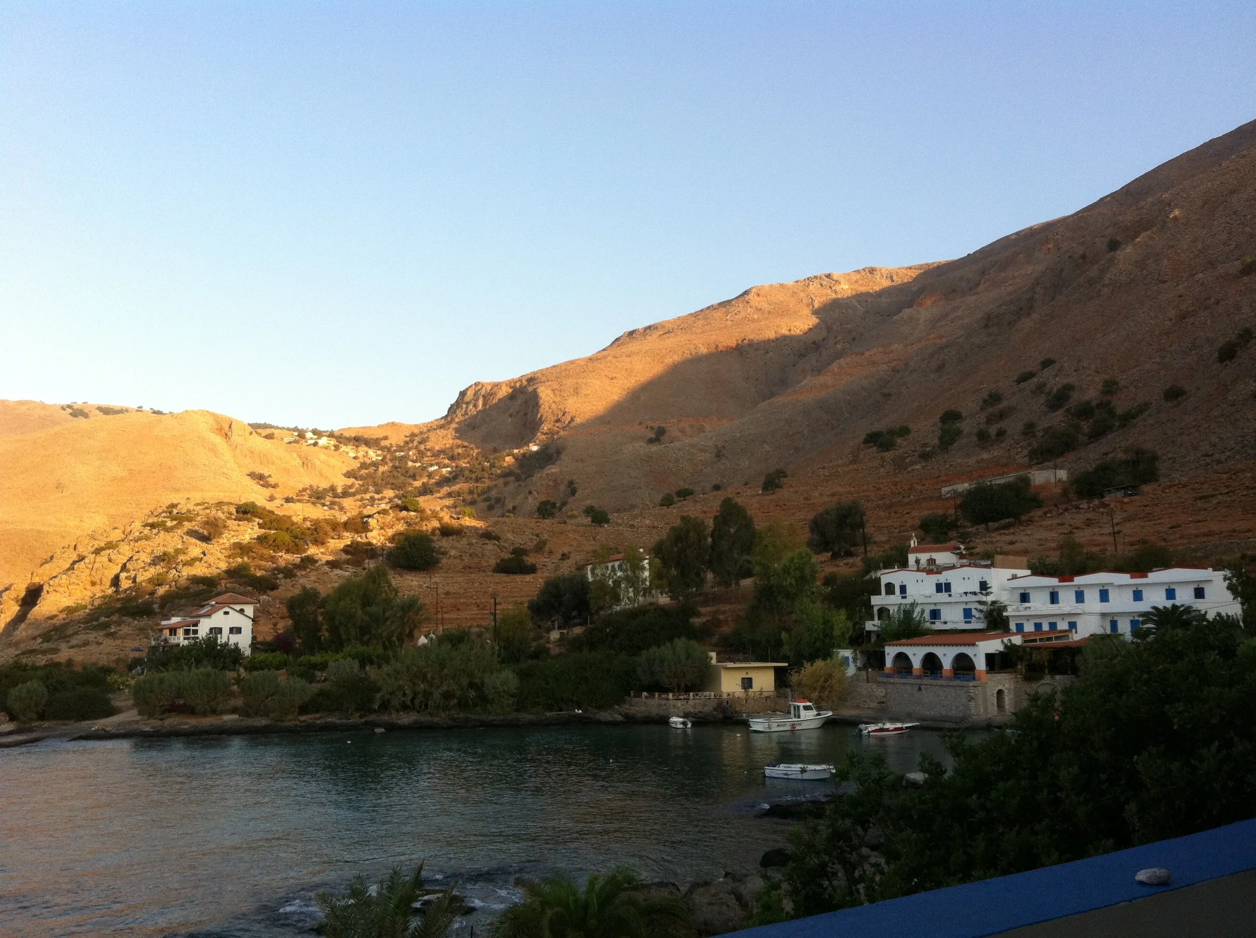 View from balcony apartment building 