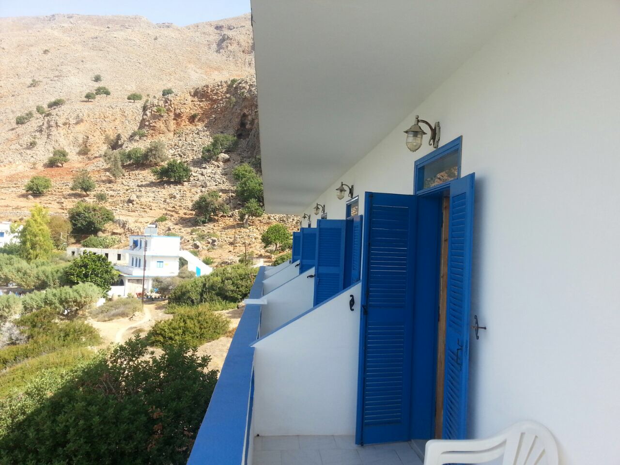 apartment building – balconies