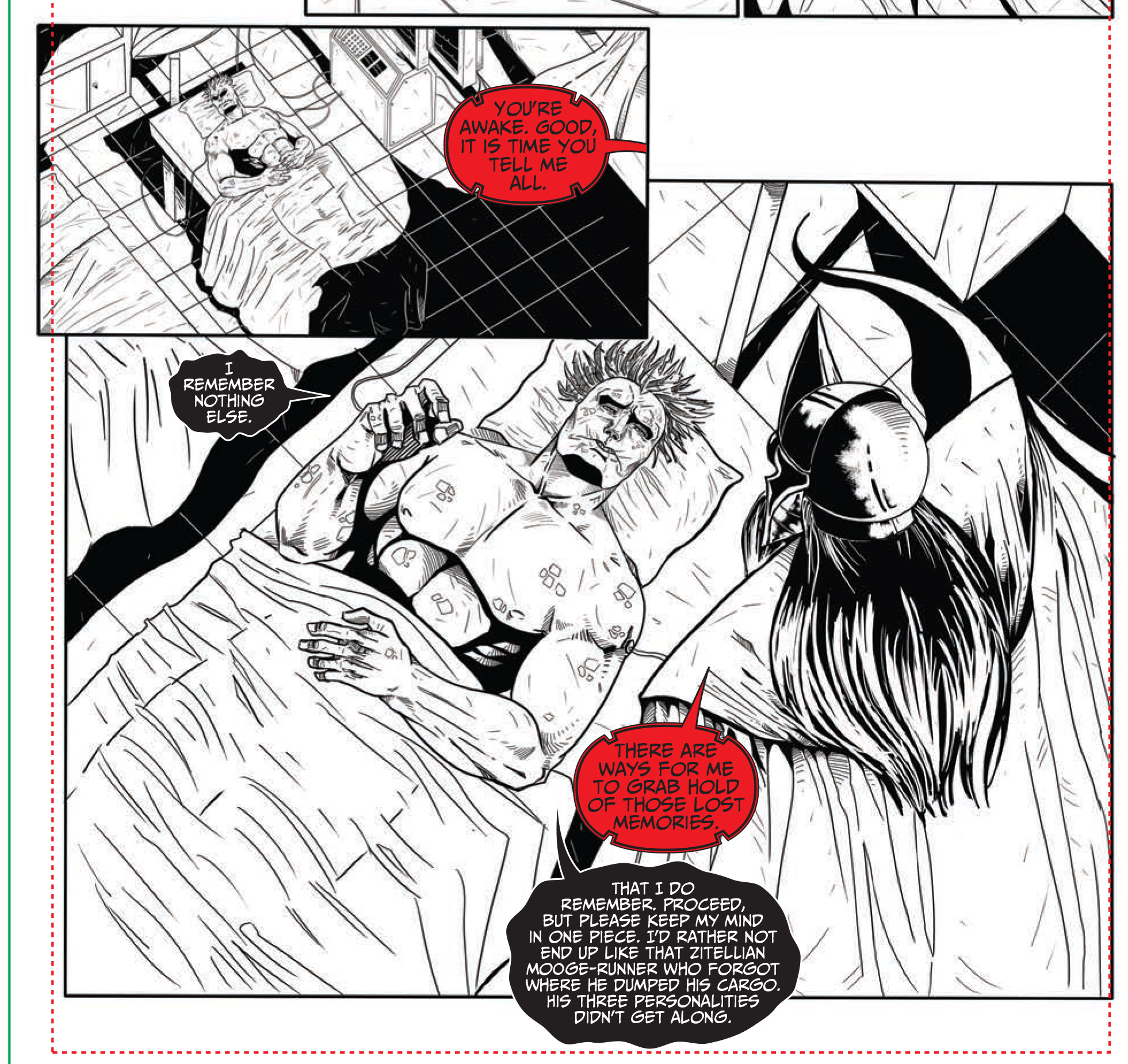 Taylor Esposito, formerly of DC Comics joins Horsemen #3 on Letters