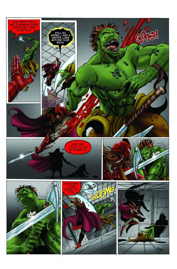 …and so is swordplay