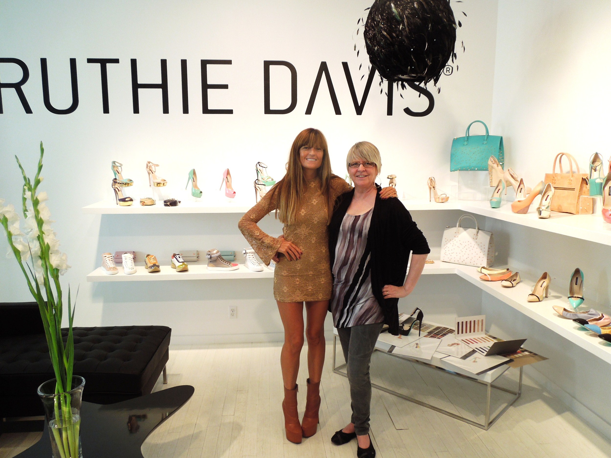 With Ruthie Davis in her office.JPG