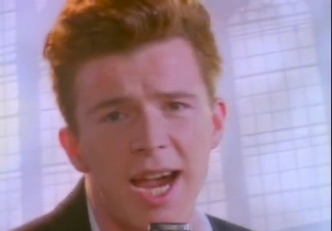 #FunFriday - Never Gonna Give You Up
