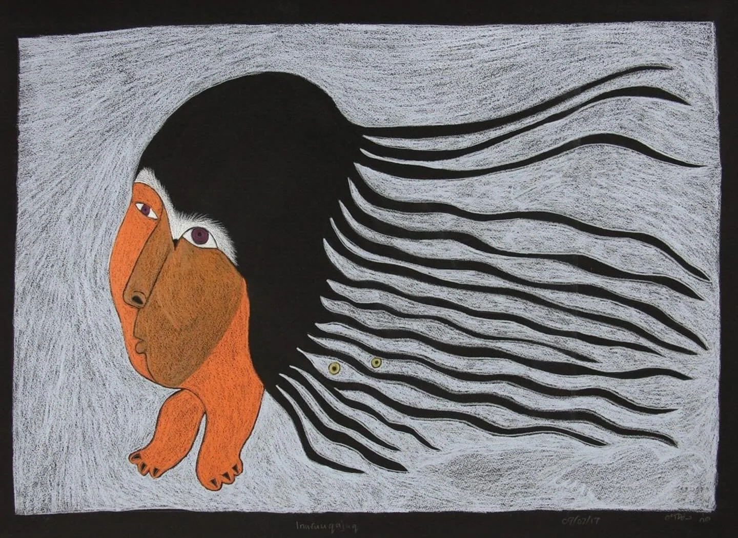 There&rsquo;s an inuit story. One of my favorite. About a soul. One that travels through human, animal, water, ice, land. One that learns a long the way. Every time I tell it, I feel new things. 

The story - stories more so - are contrast to the str