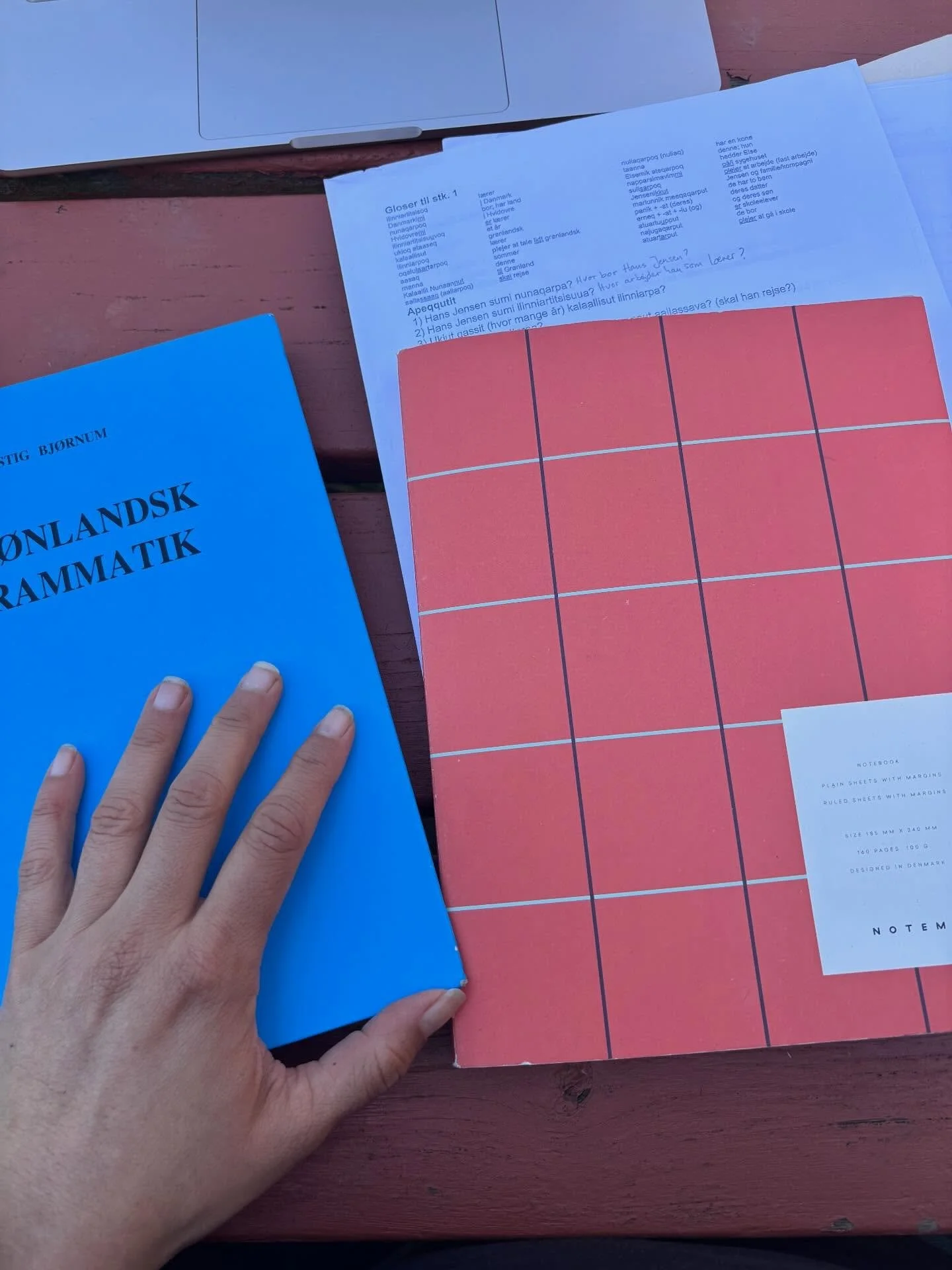 In a week and a bit I have my first Greenlandic - SPOKEN! Exam. I&rsquo;ve never really been nervous about exams, but also not really sure what the hell I&rsquo;m doing. 😅 I&rsquo;m not top of my class, messing around in confusion at the bottom, but