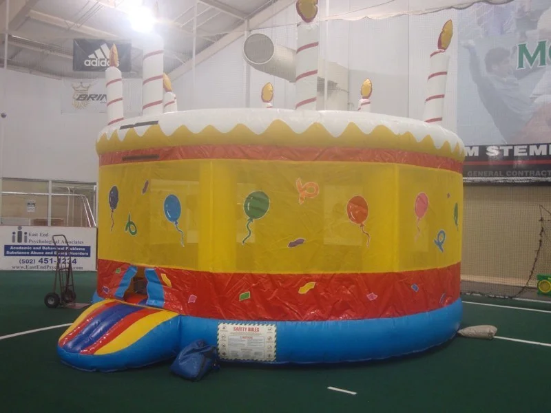 Birthday Cake Bouncer
