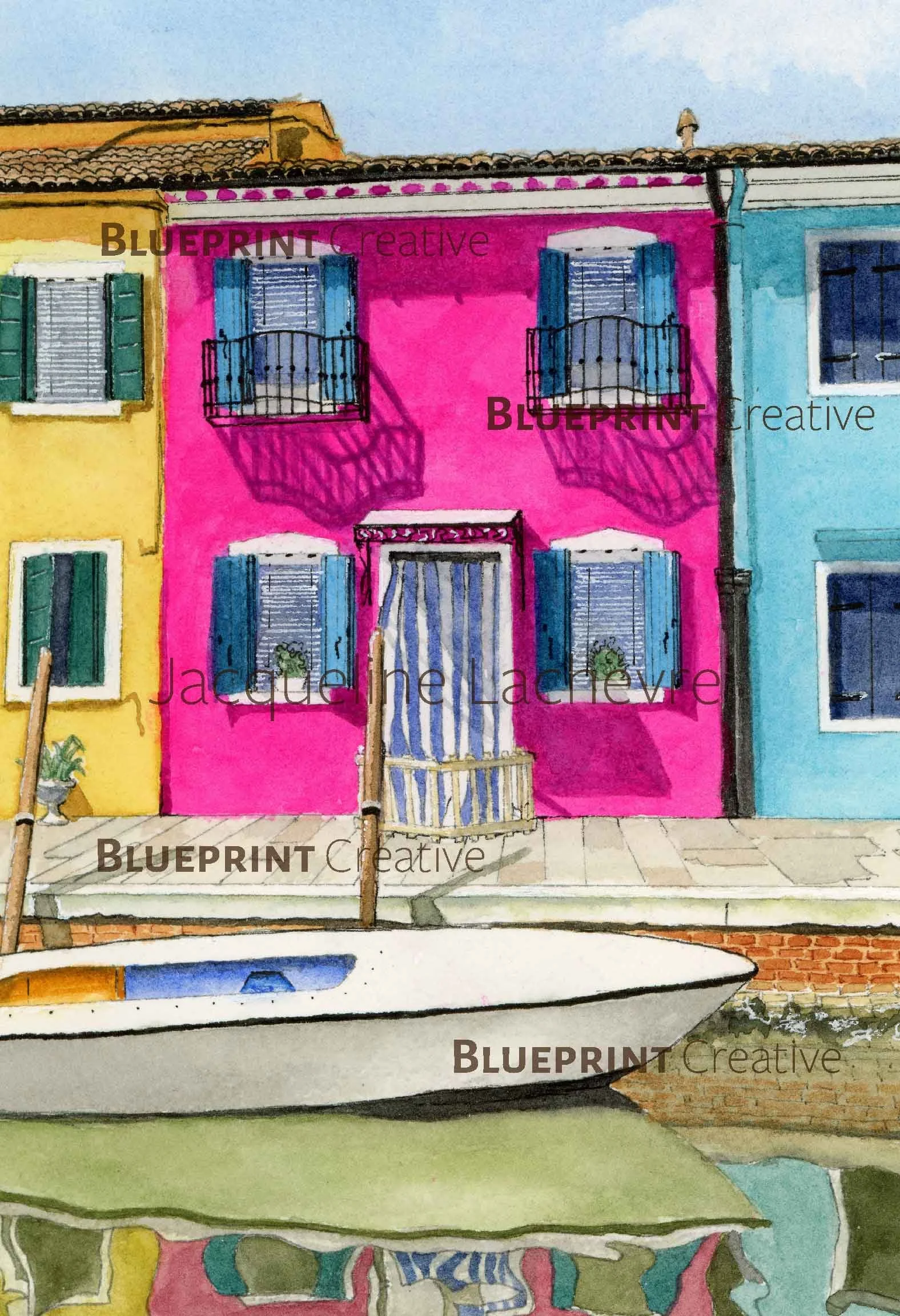 Pink House, Italy