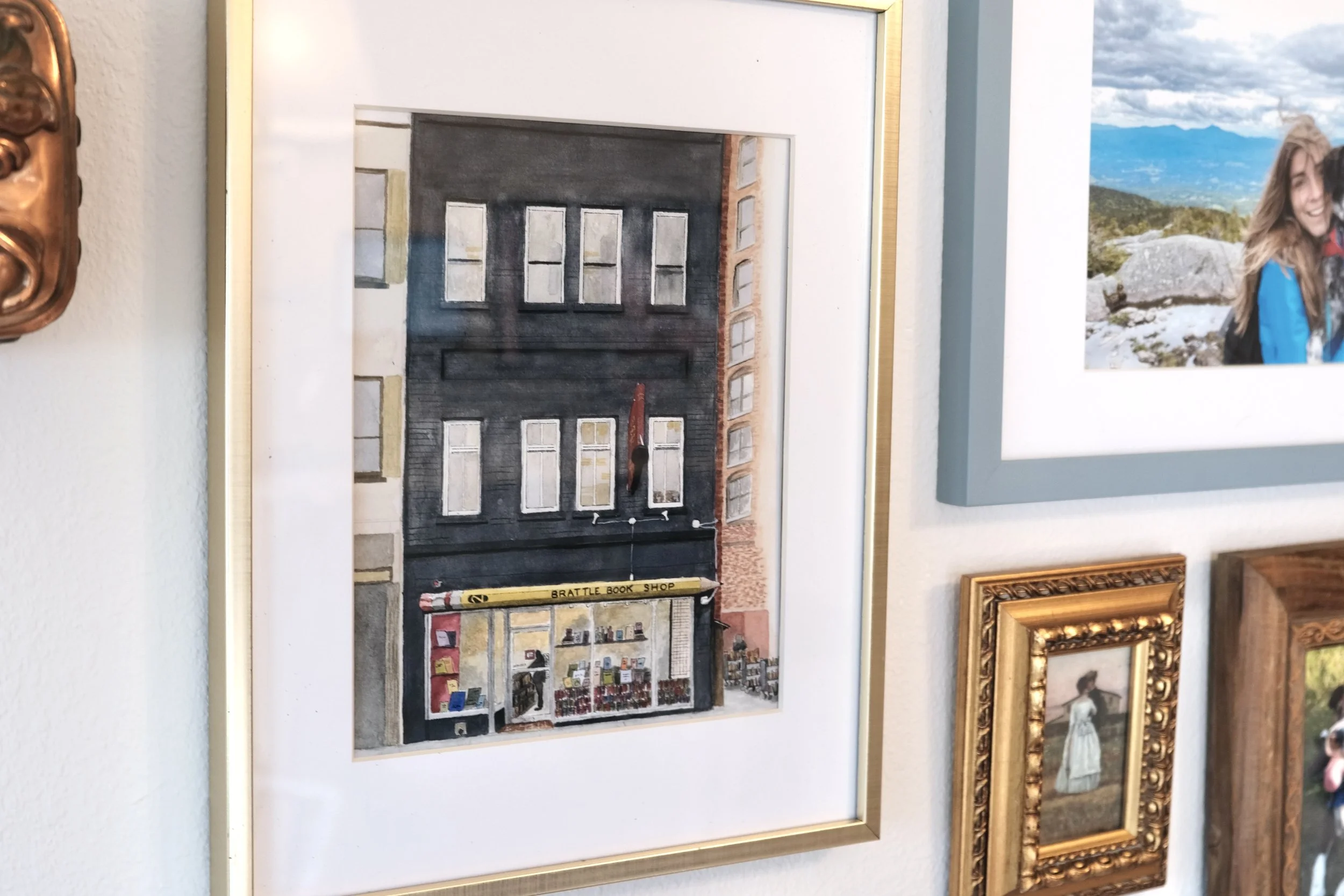 Brattle Book Shop - Matted Prints