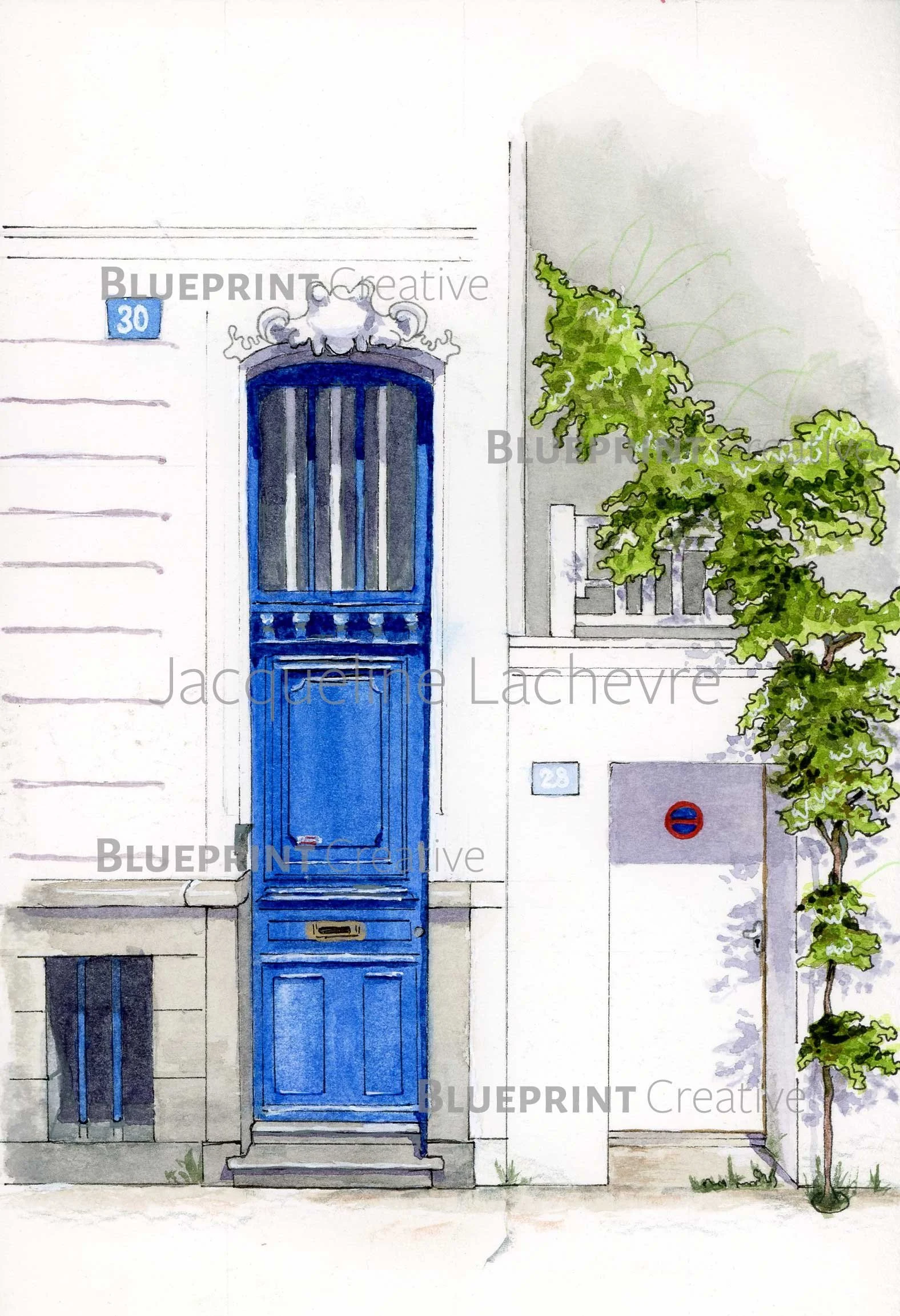 Blue Door, Normandie