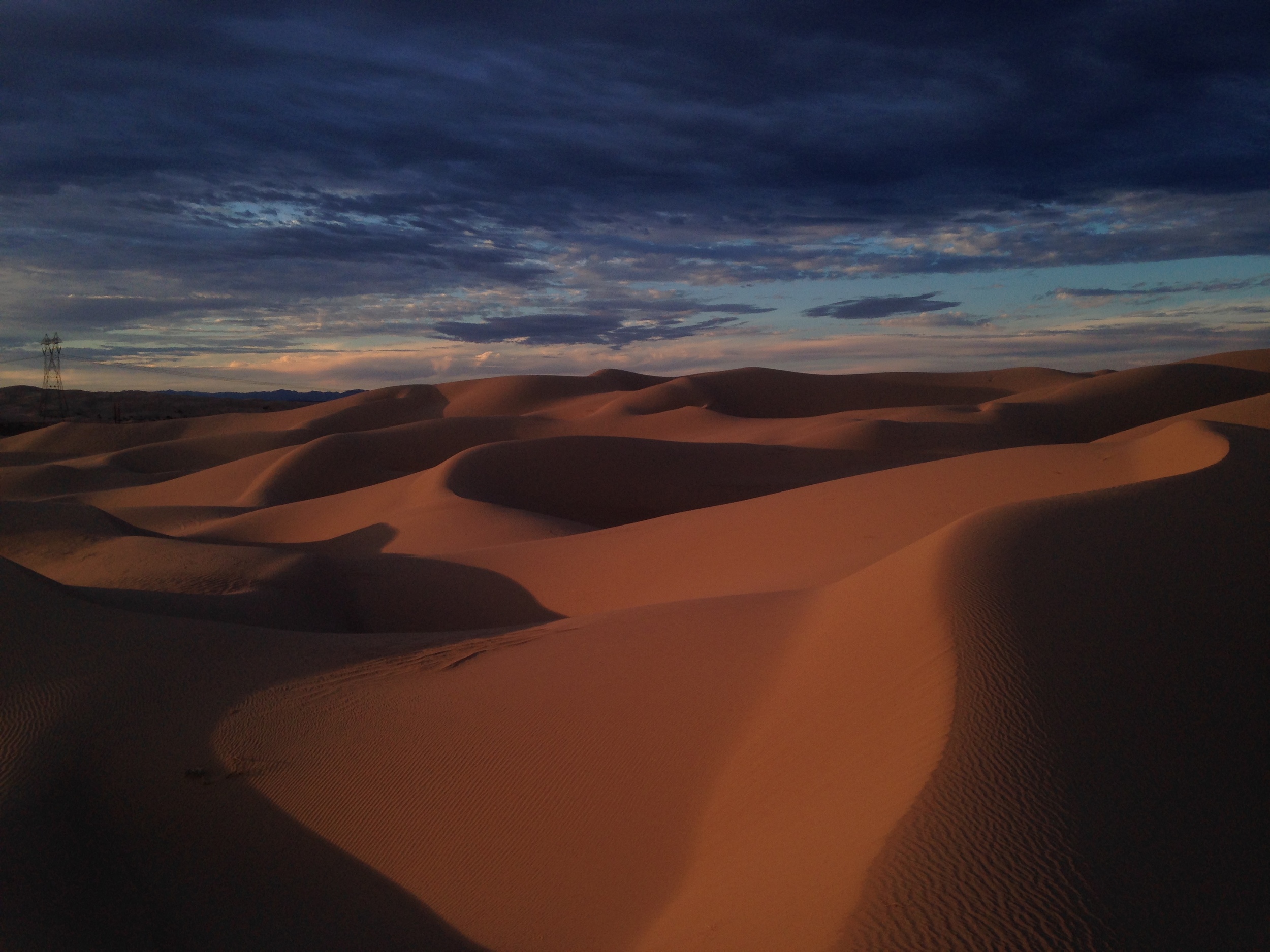 Magical. Imperial Sand Dunes, somewhere along the California/Arizona border. Photo by Kassondra Cloos