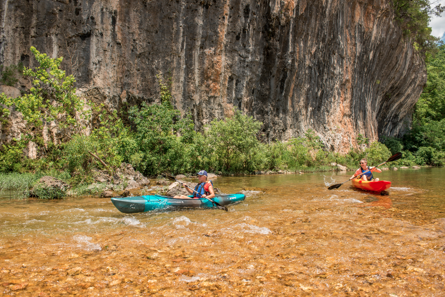 Sinking Creek in Echo Bluff State Park in Missouri. Photo: Missouri State Parks