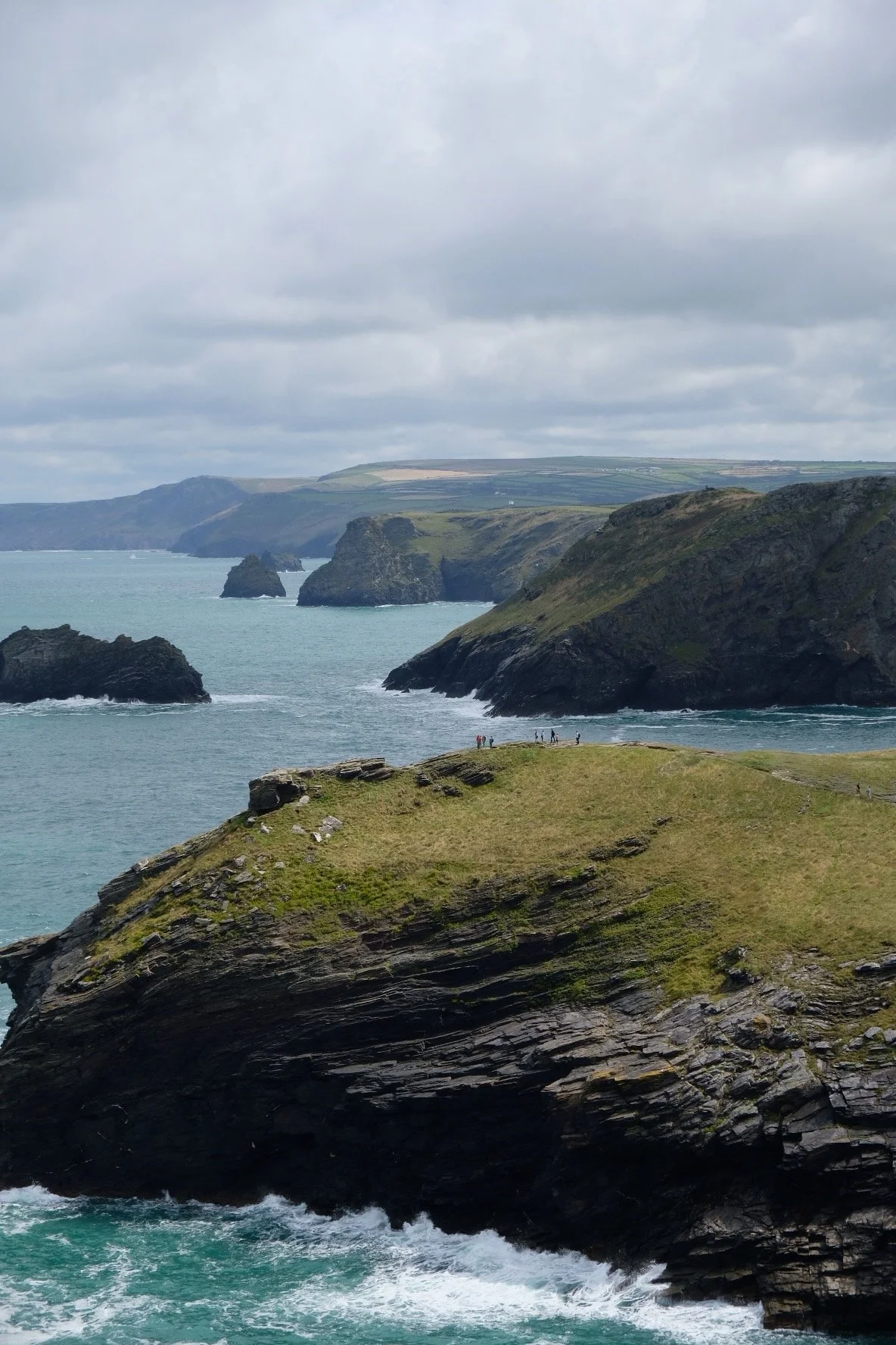 Tintagel, Cornwall, on the England Coast Path