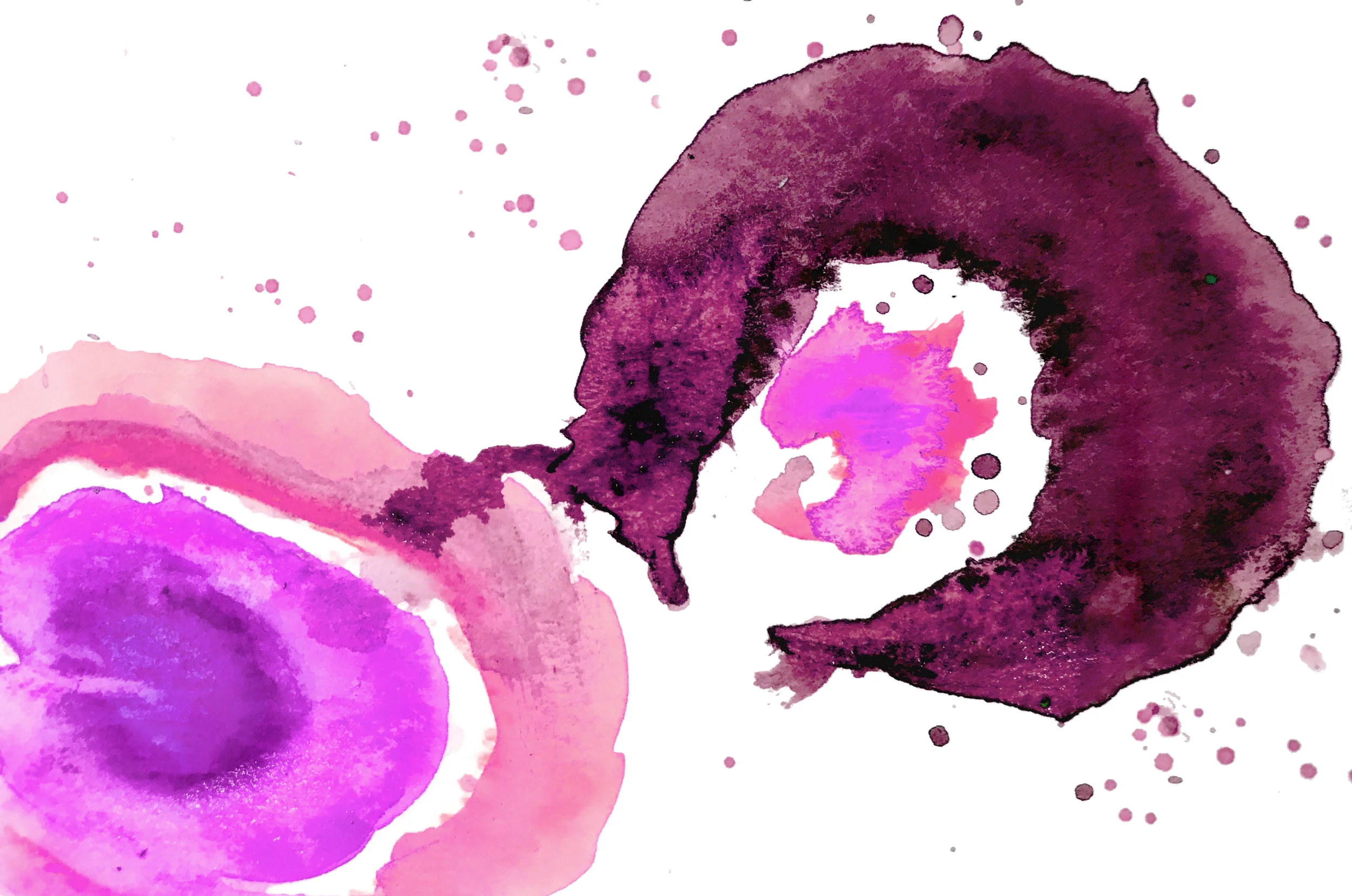 Watercolor created during The Revival Art + Energy 3-Week Intensive Introduction, 02/2018