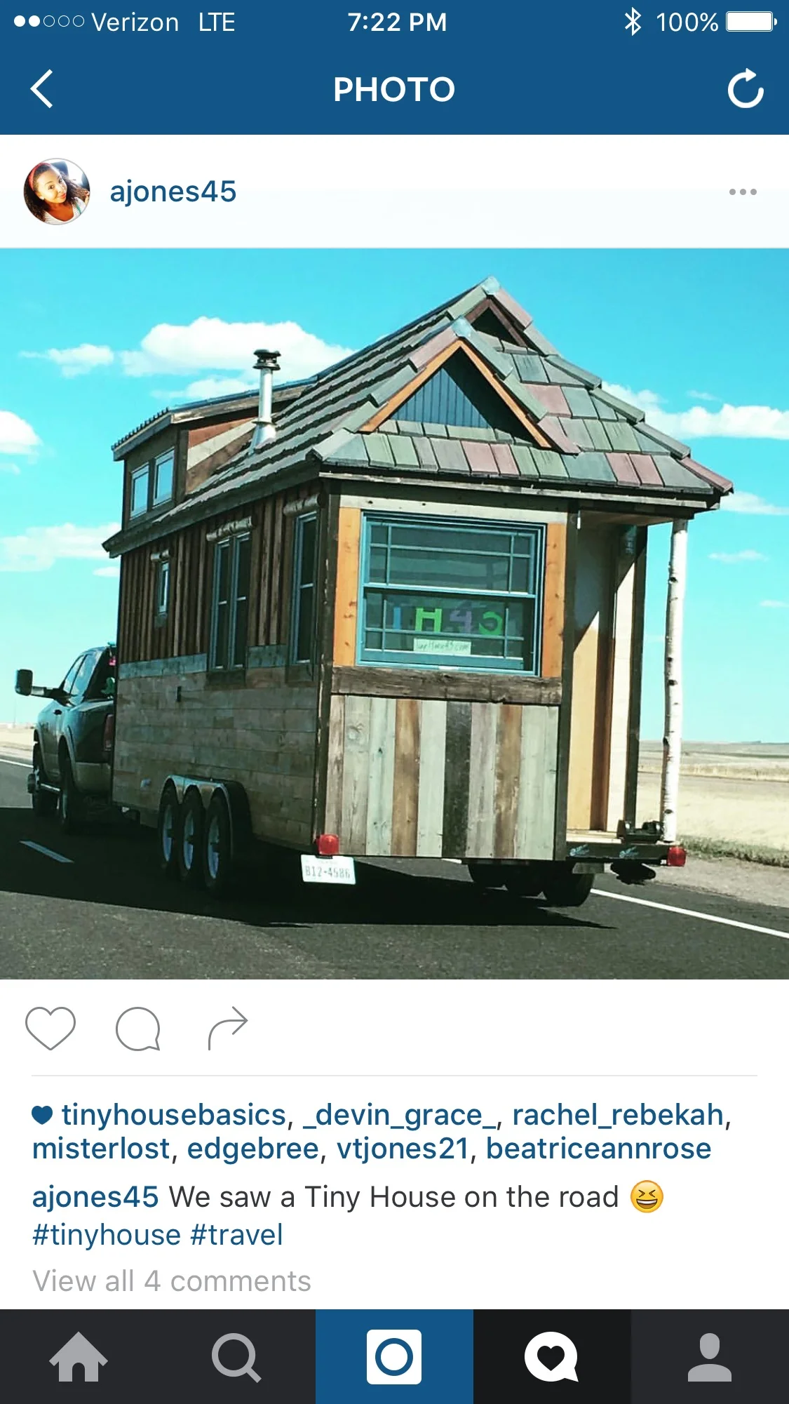 Someone spotted us on the road near Colby, KS 4/3/16