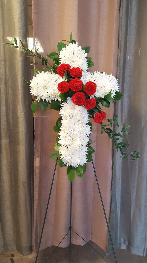 Dallas Cowboys Standing Wreath — Flowers 2 U