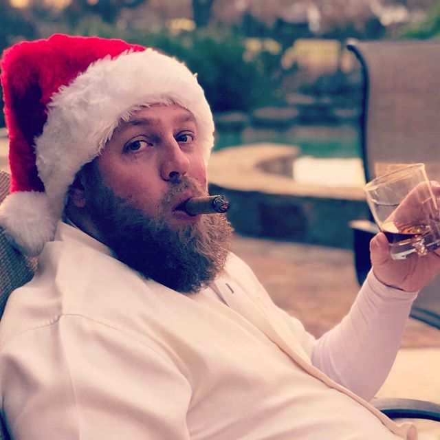 Bourbon Claus wishes you and yours a very Merry Christmas.

#merrychristmas #christmas2018 #christmasthrowback #bourbon #cigar #liquorstore #houstontx