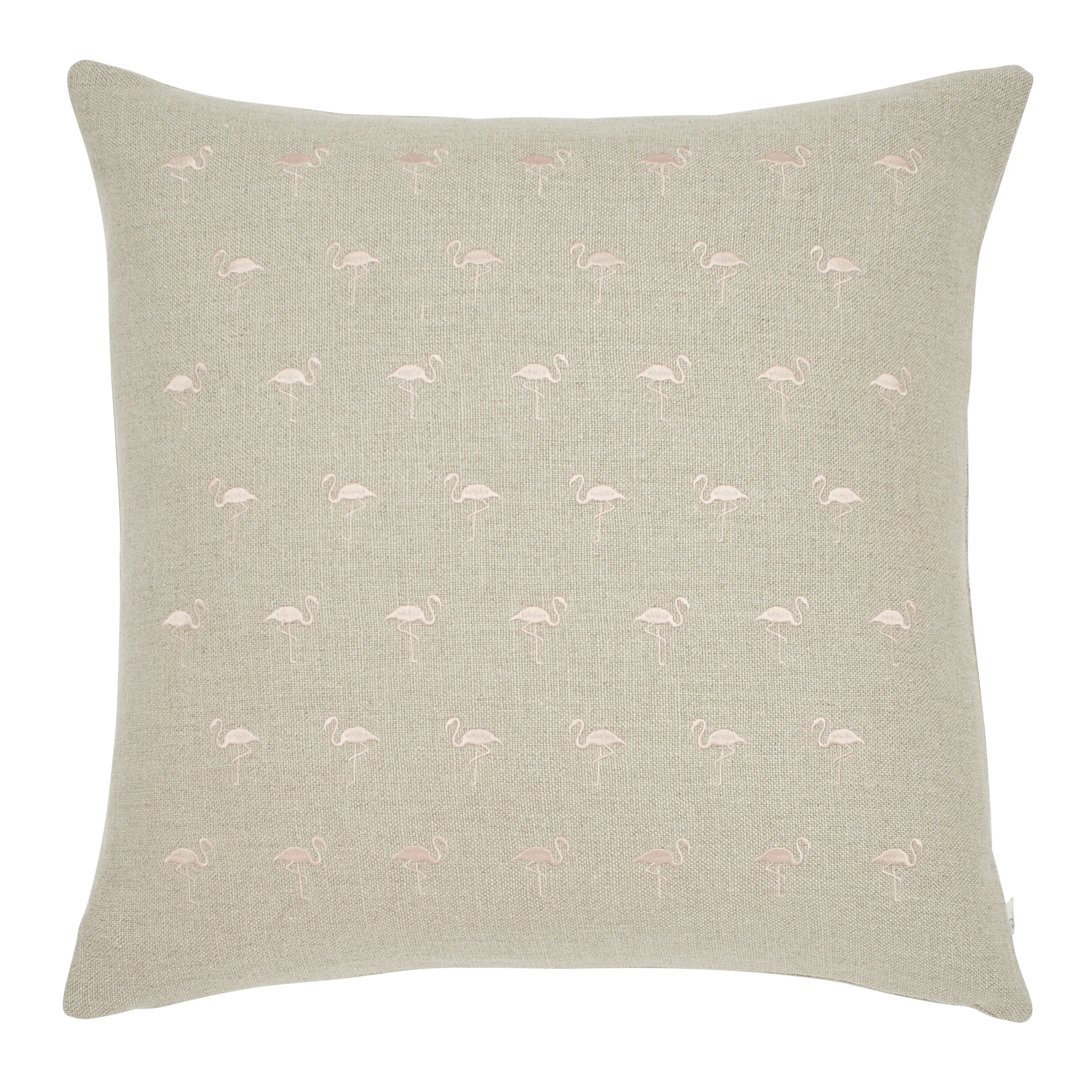 22" Flamingos Pillow
