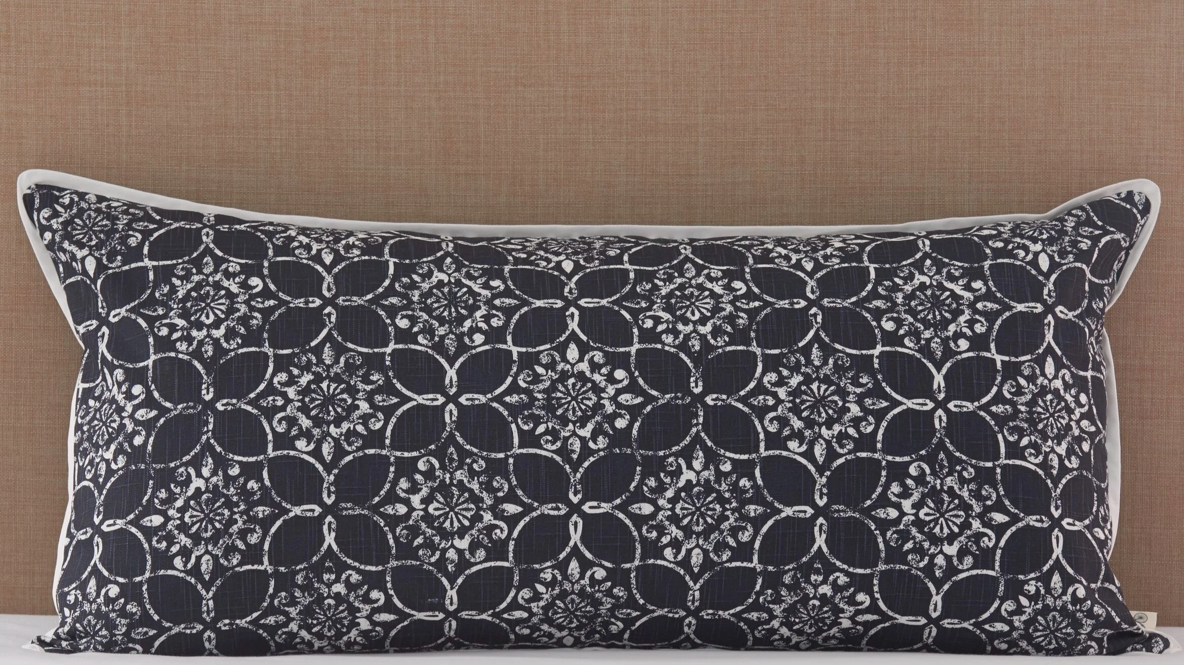 Charleston Printed Bolster Pillow