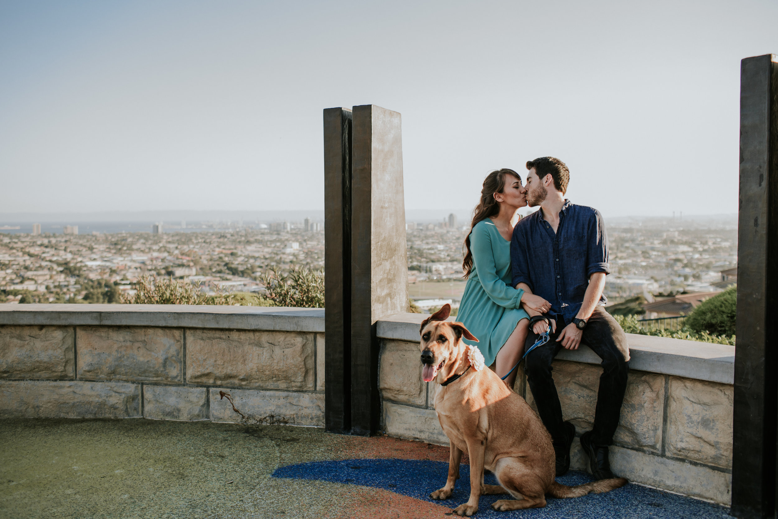 Chelseah and Esteban Long Beach Engagement Colorado Lagoon Signal Hill -65.jpg