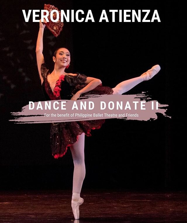 Dance and Donate II held by Ms. @ericamjacinto featuring Candice Adea and Veronica Atienza this Sunday! This Master Class and Meet and Greet will be for the benefit of Philippine Ballet Theater and a few hand selected artists from the Dance Community