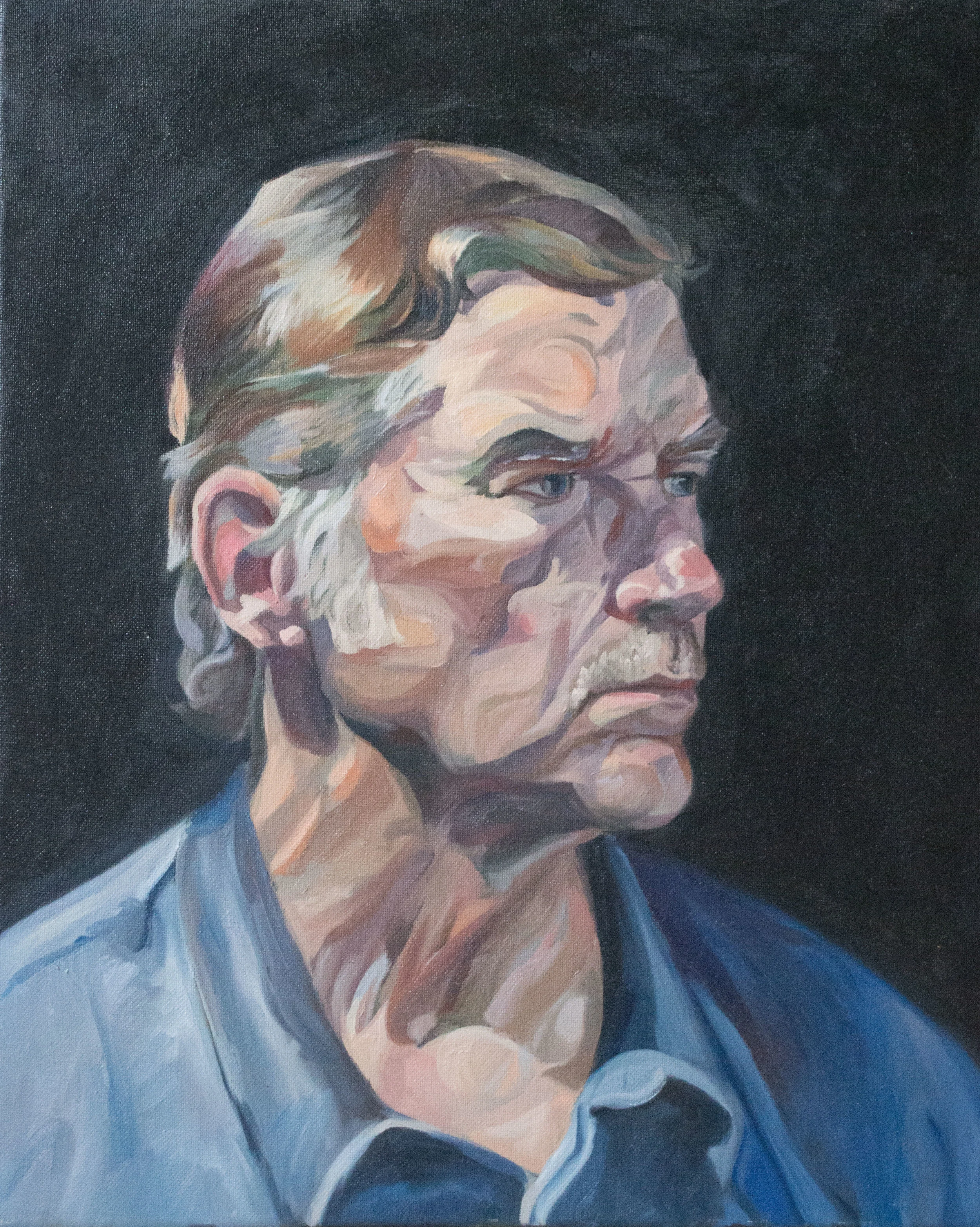 Oil on canvas, 16x20” Circa 2007. Not for sale.