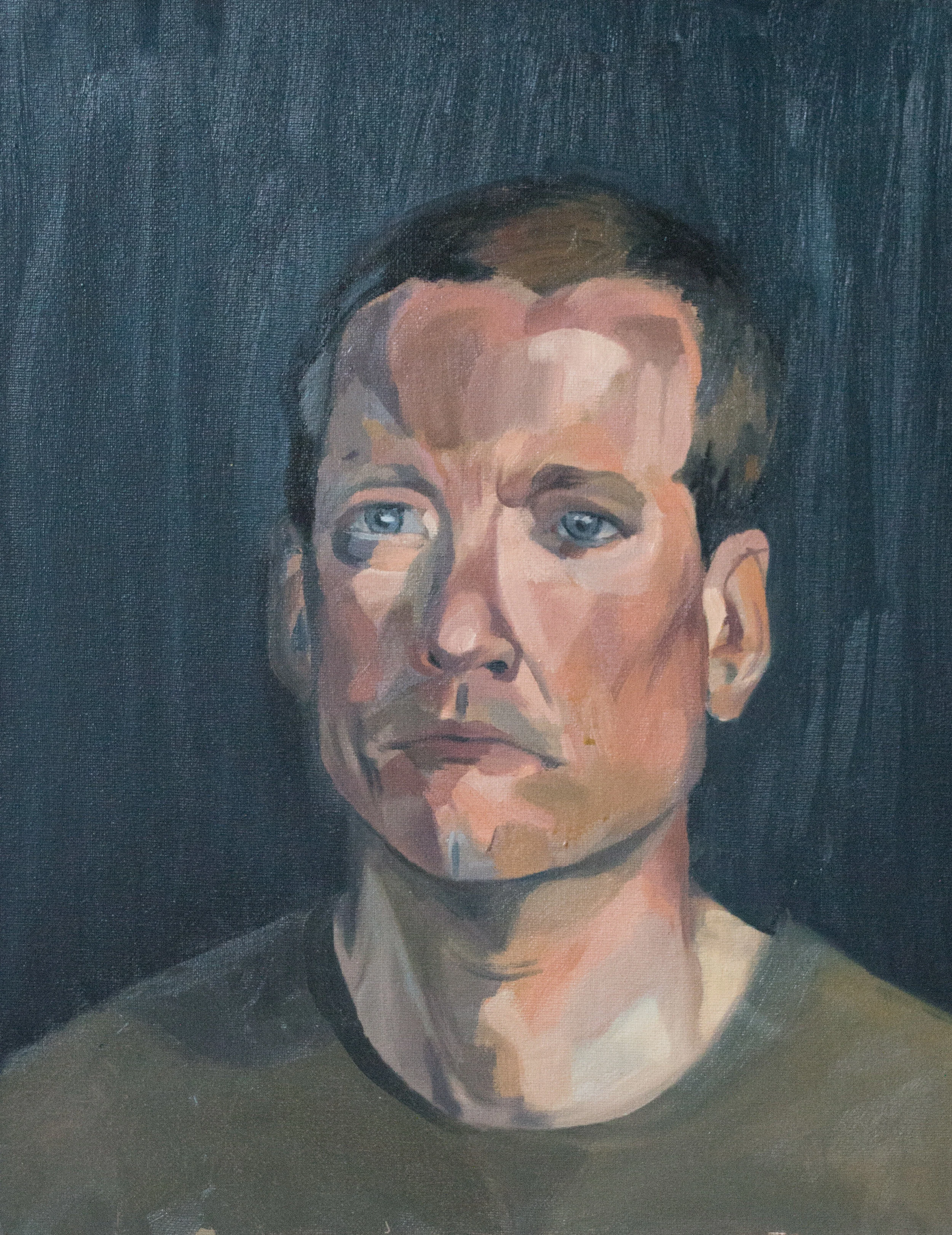 Oil on canvas, 16x20” Circa 2007.