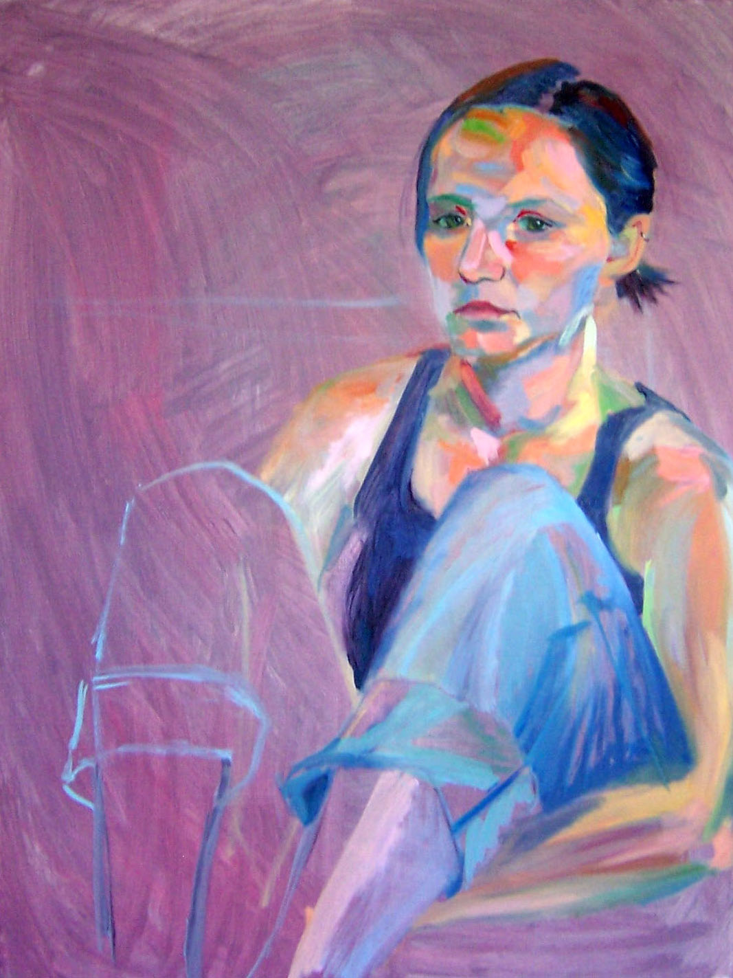  Oil on canvas, 18x24”  2007. 