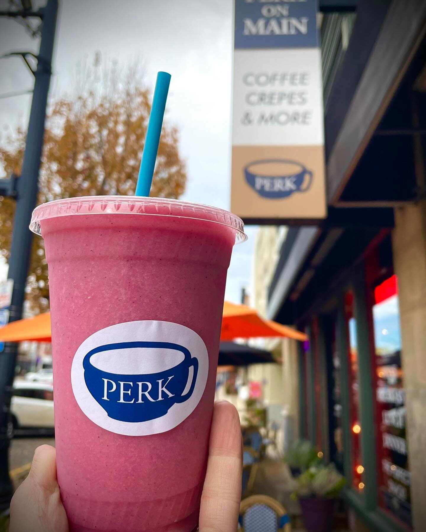 IYKYK!! Stop by Perk for a true Middletown fave&hellip; our smoooooothies are waiting for you! 🥤