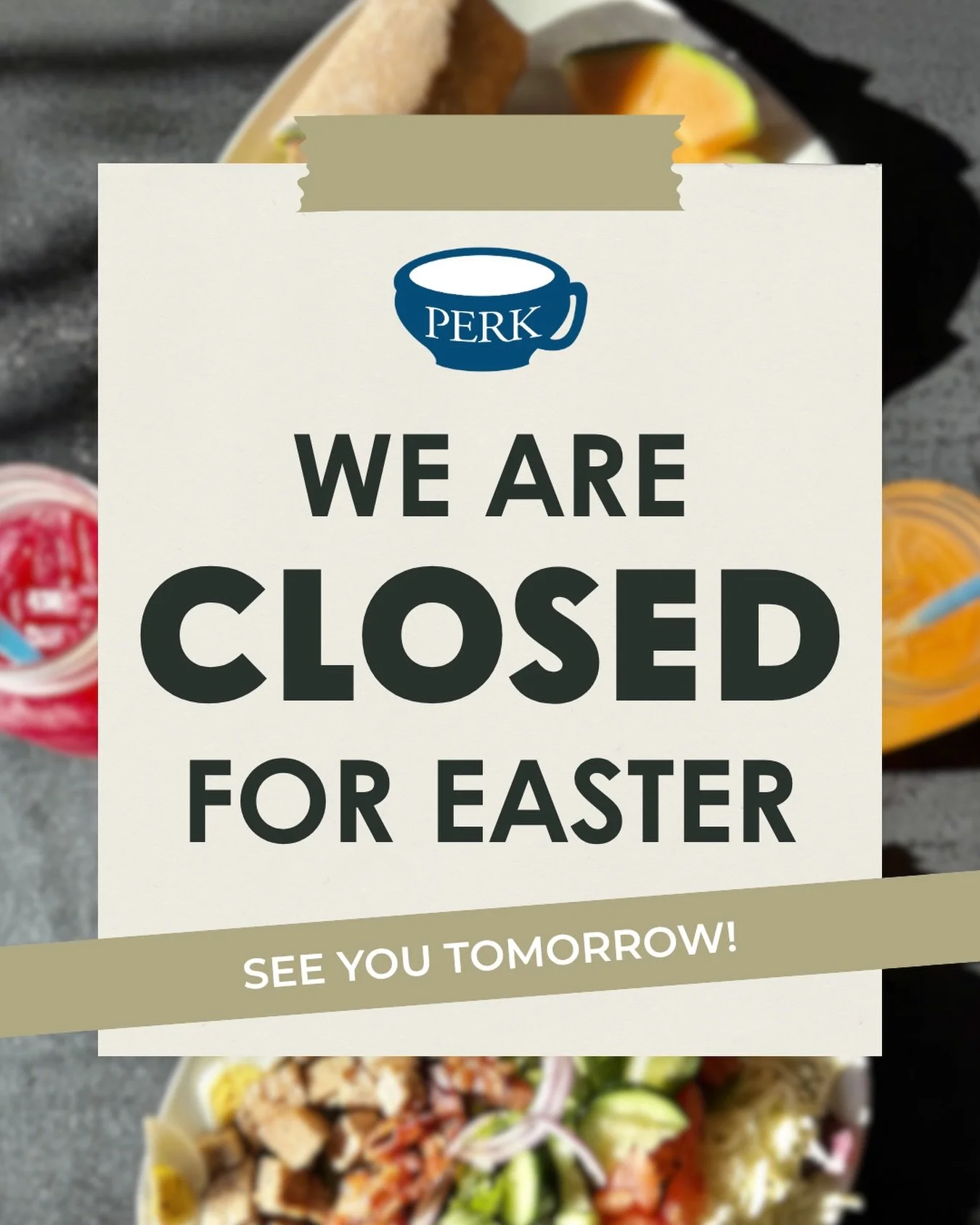 We&rsquo;ll be closed for Easter Sunday 🐣🐰

Taking the day to pause, recharge, and spend some time with family and friends ☕️ See you tomorrow! 

#ctfoodie #ctfoodlovers #connecticutfoodie #middletownct #eastersunday