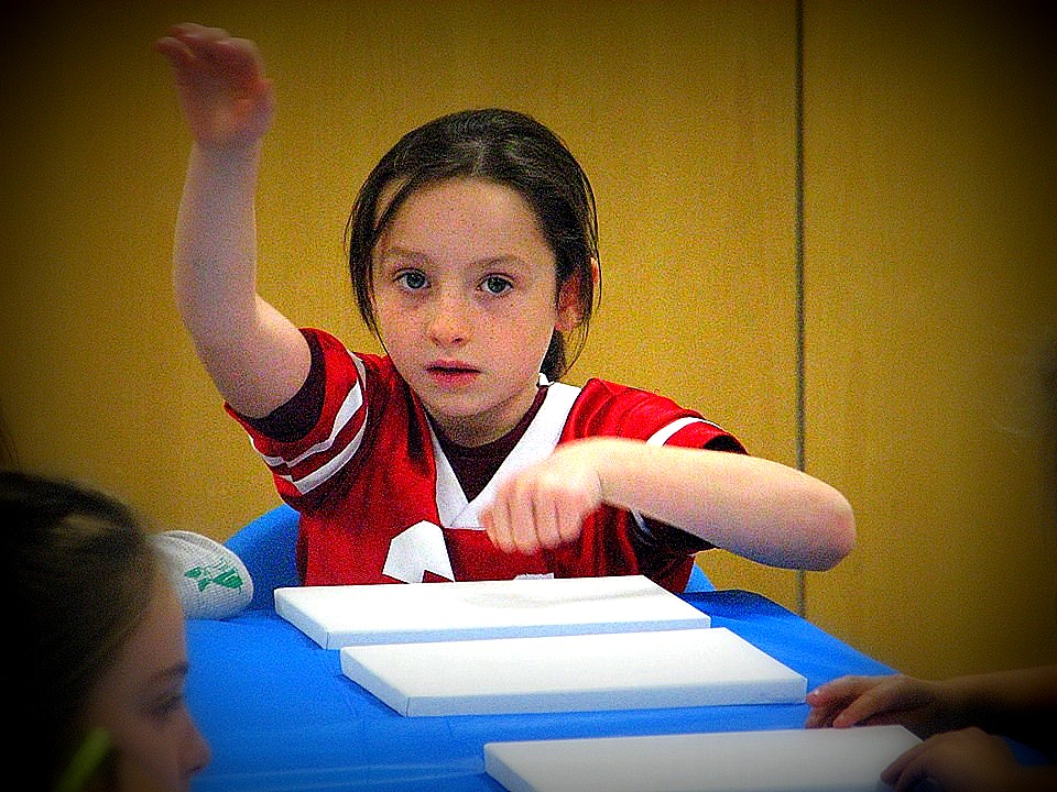 Olivia, fearless on and off the field...