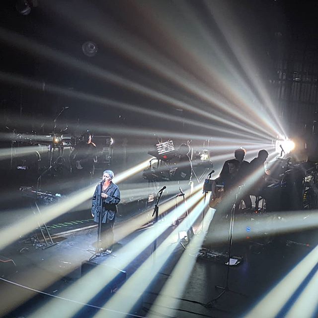 Massive Attack at the Palace Theatre #massiveattack @massiveattackofficial