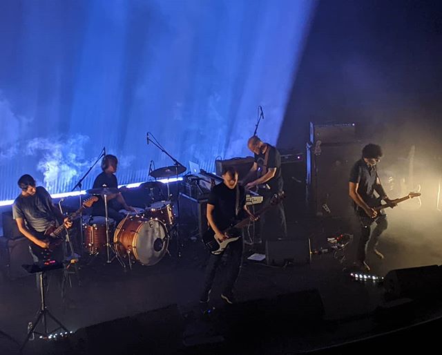 Explosions in the Sky at the Palace Theatre with @angela.kristine. @explosionsinthesky #explosionsinthesky