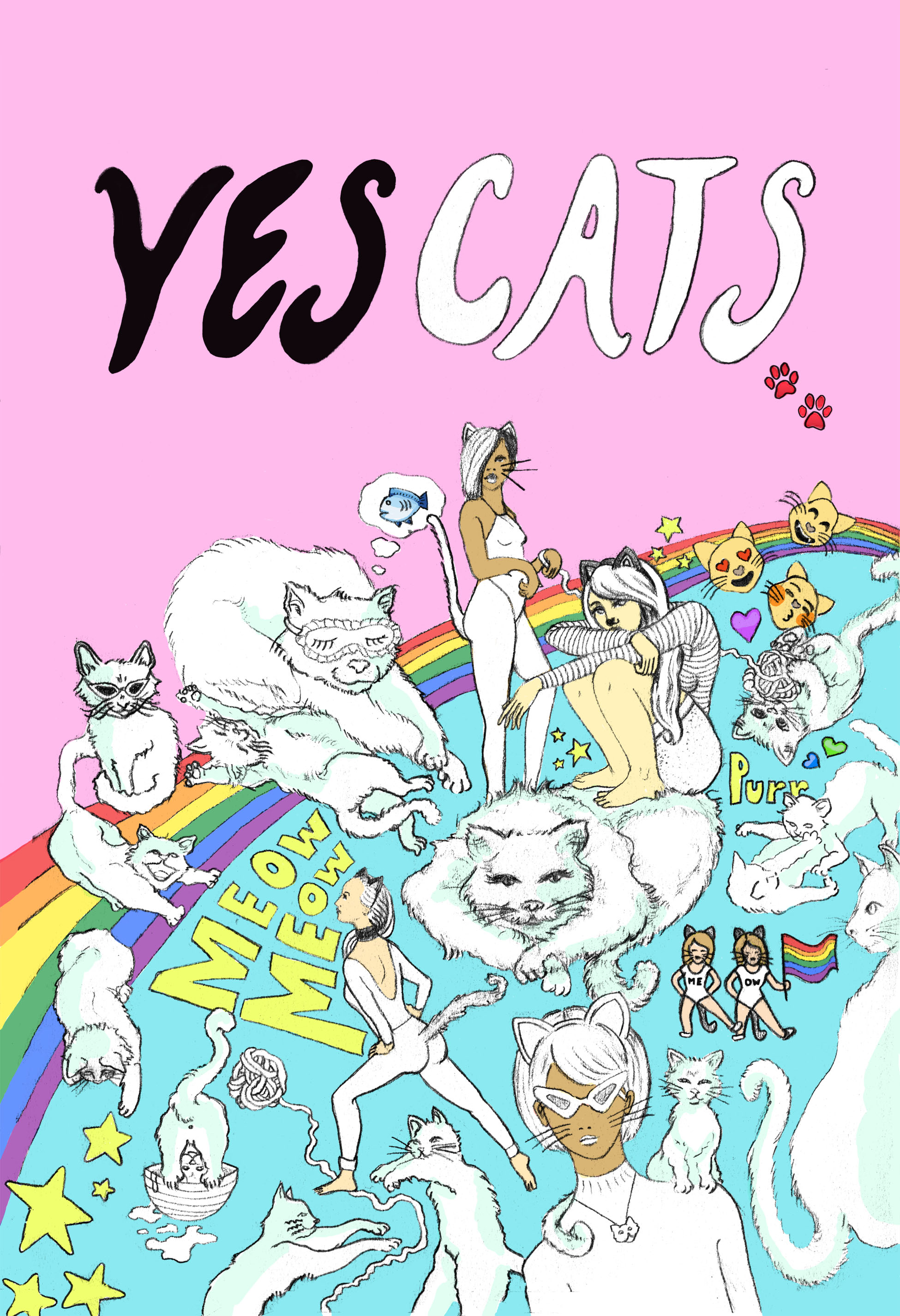 "YES CATS" AUTOSTRADDLE X EVERYONE IS GAY