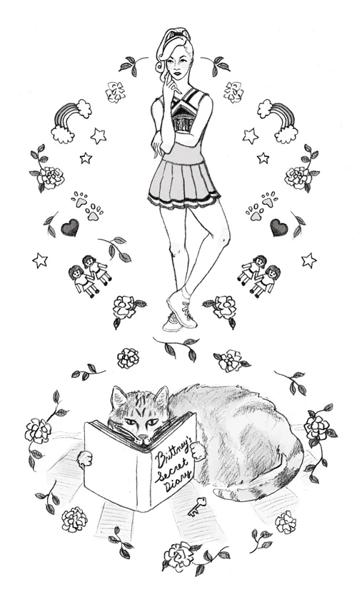 "GLEE" BRITTANY & LORD TUBBINGTON